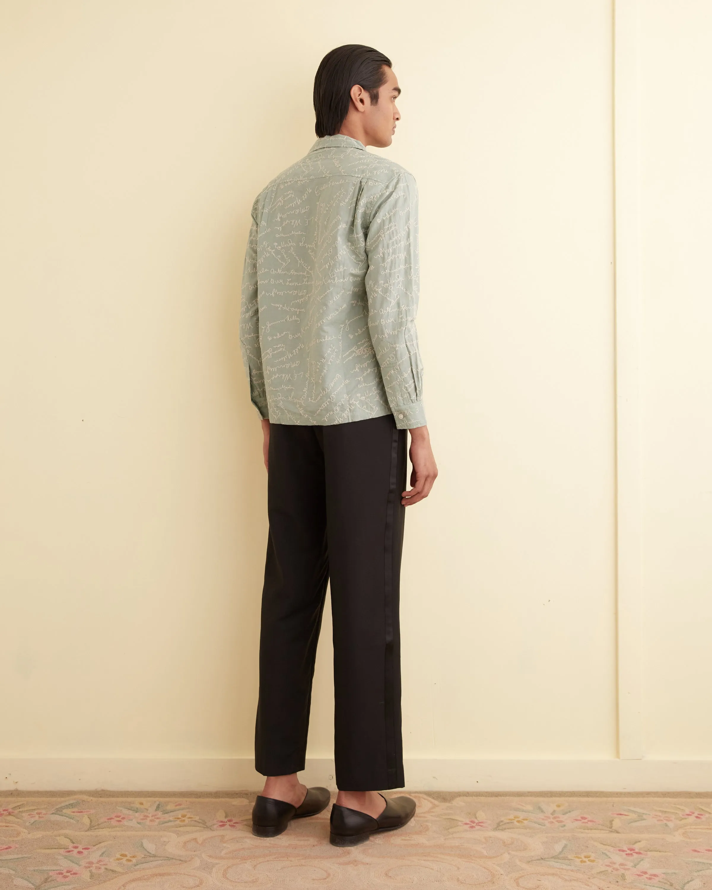 Powder Signature Long Sleeve Shirt sold by BODE product image thumbnail 3