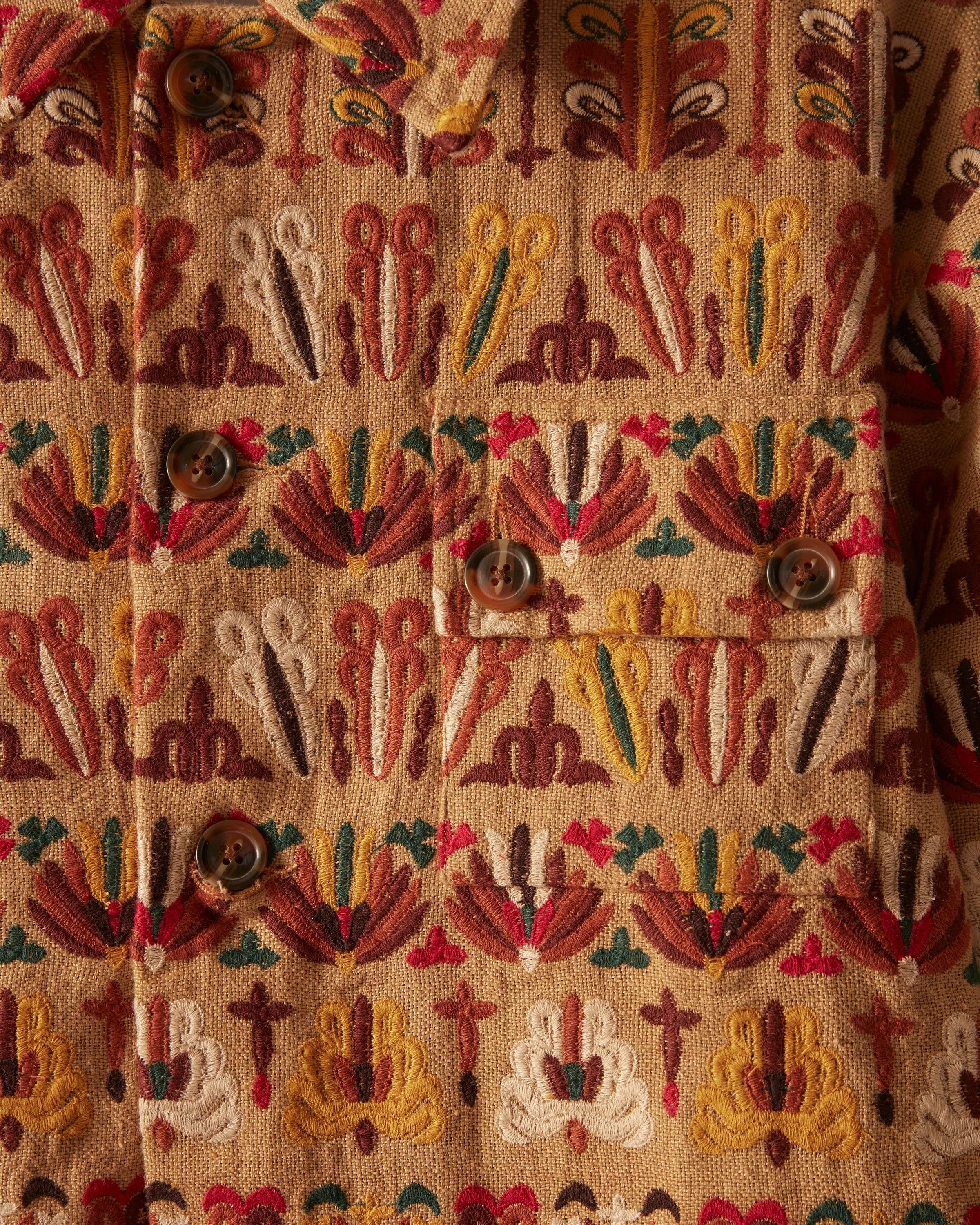 Pushkar Embroidered Jacket sold by BODE product image thumbnail 2