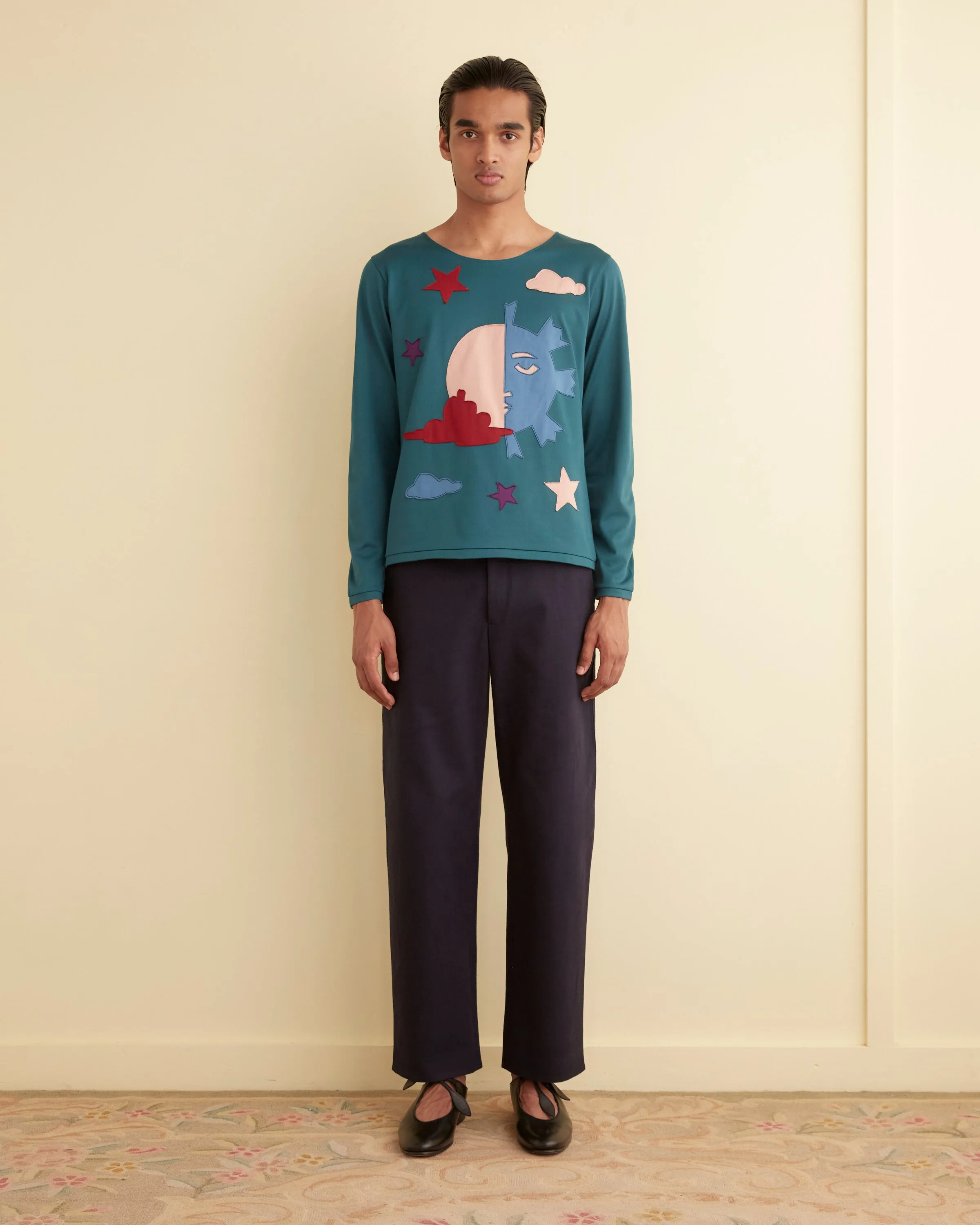 Eclipse Long Sleeve Shirt sold by BODE