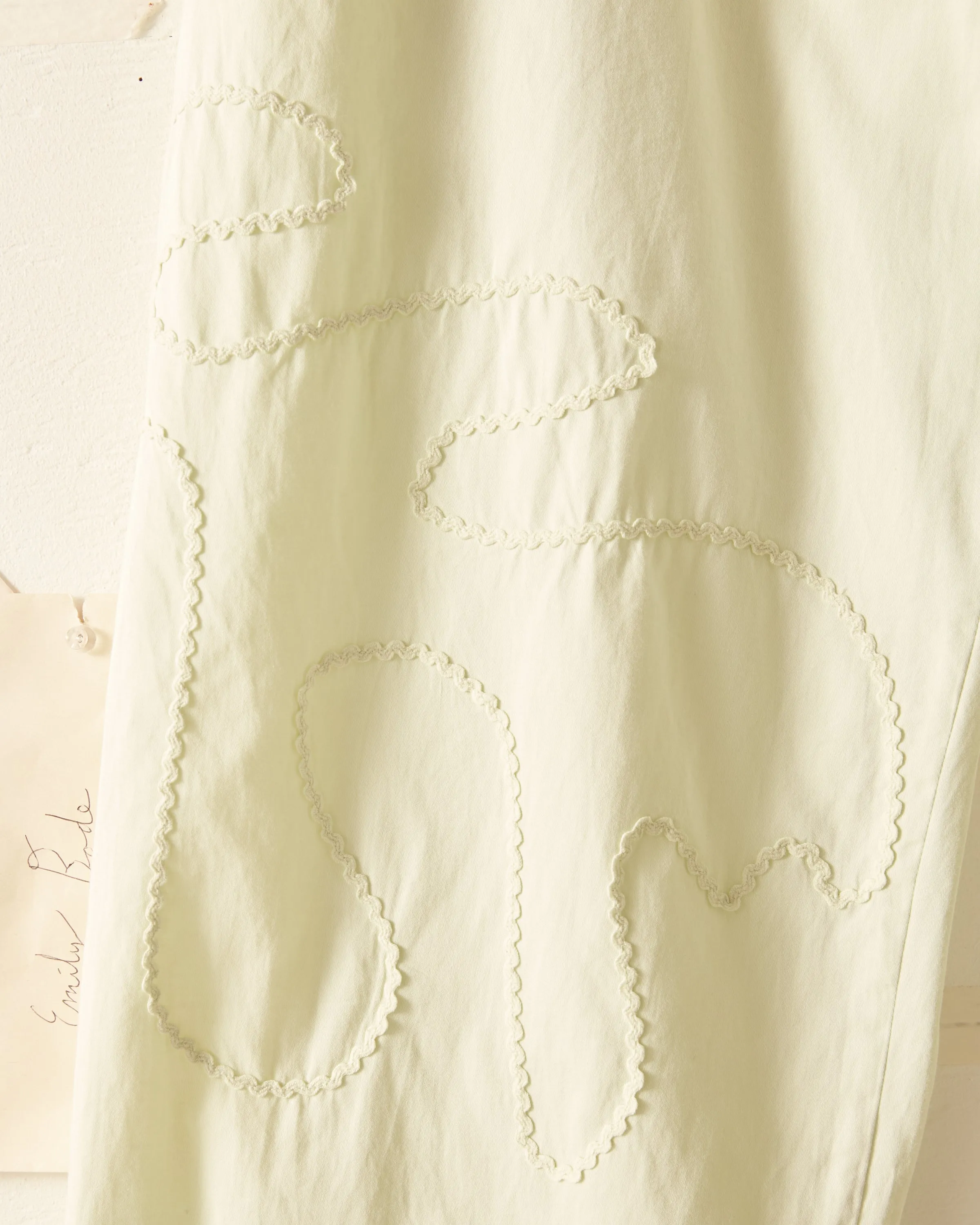 Rickrack Pajama Pants - Green sold by BODE product image thumbnail 5