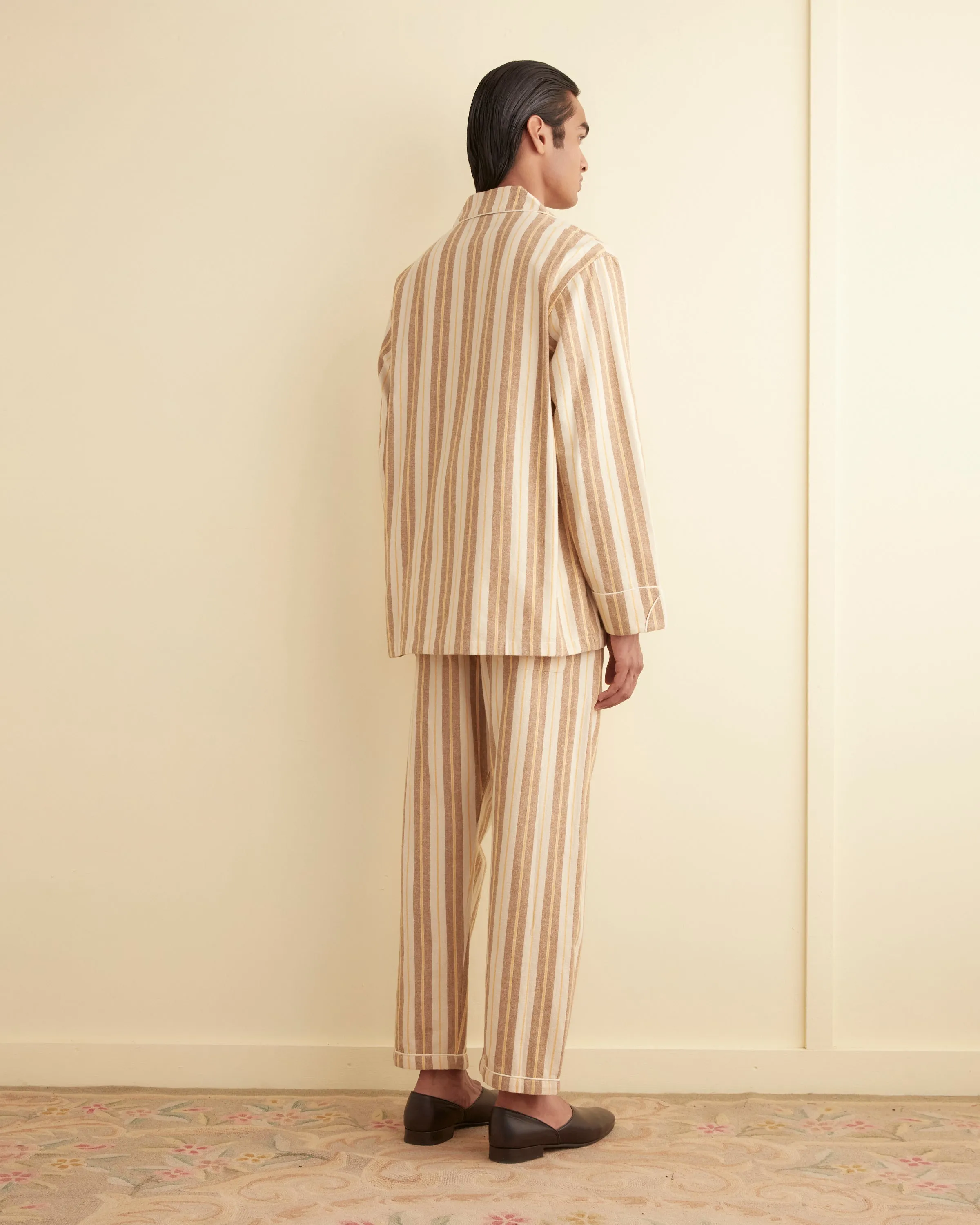 Blonde Stripe Overshirt sold by BODE product image thumbnail 3