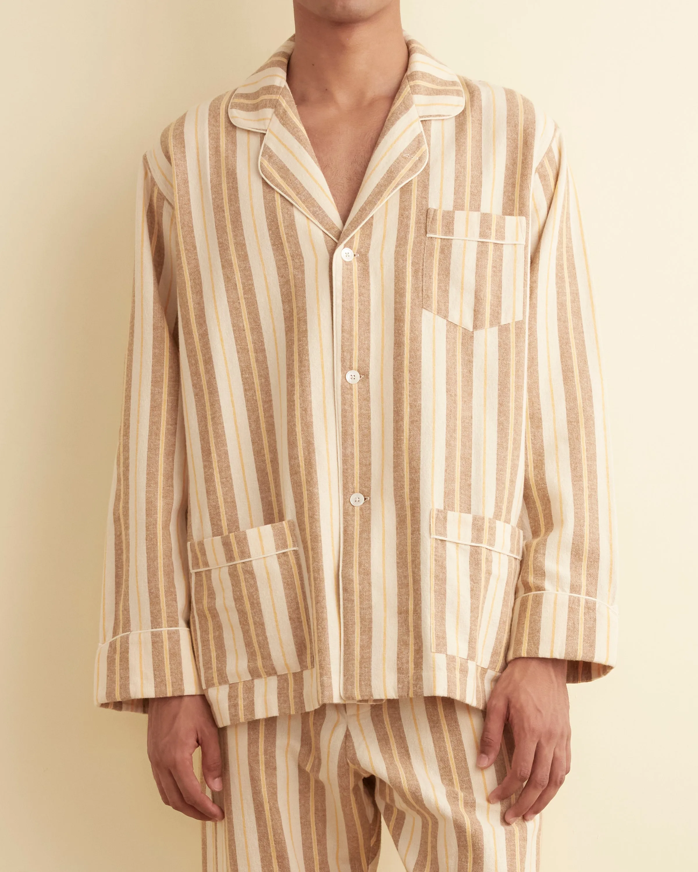 Blonde Stripe Overshirt sold by BODE product image thumbnail 2