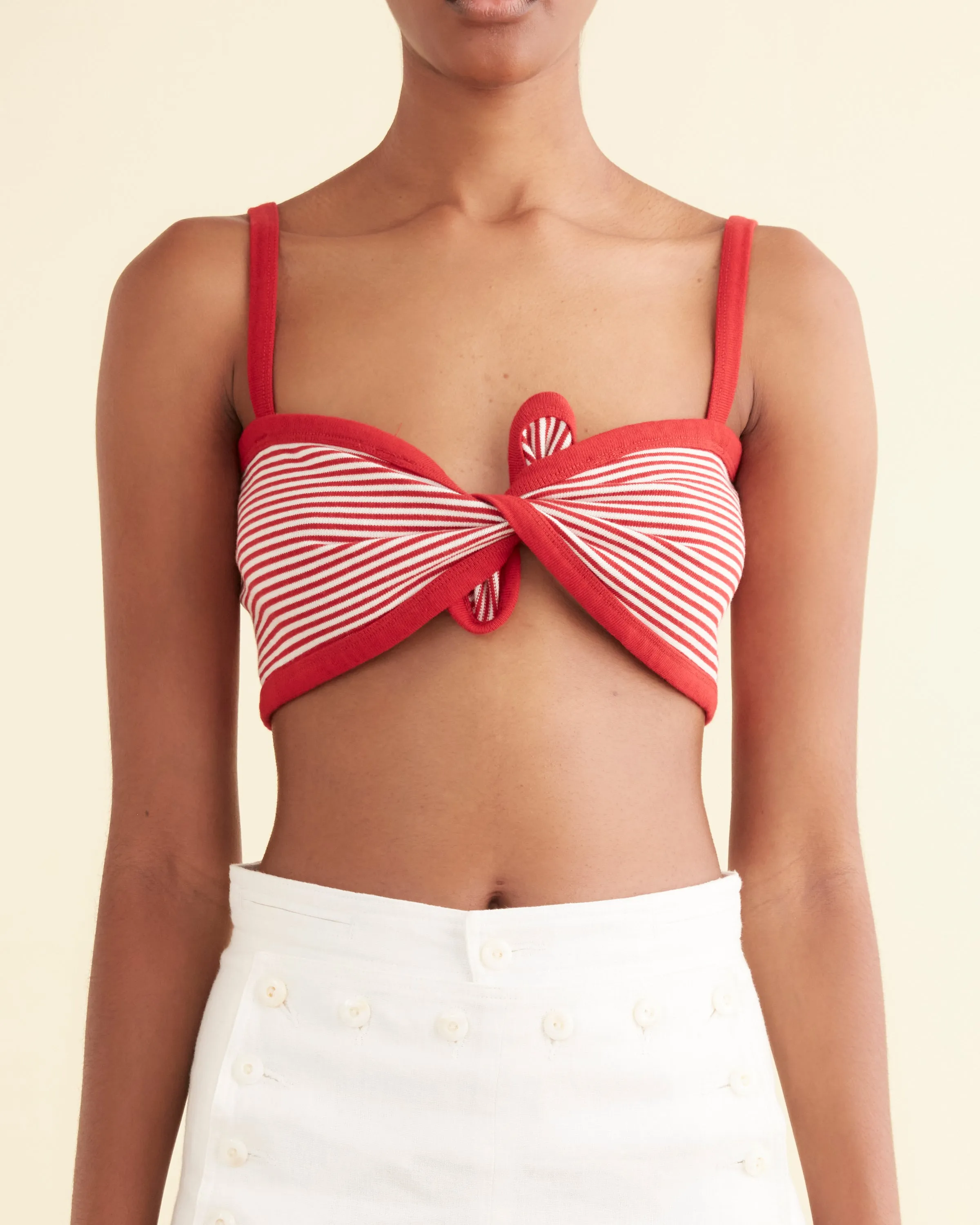 Revere Stripe Bra sold by BODE product image thumbnail 2