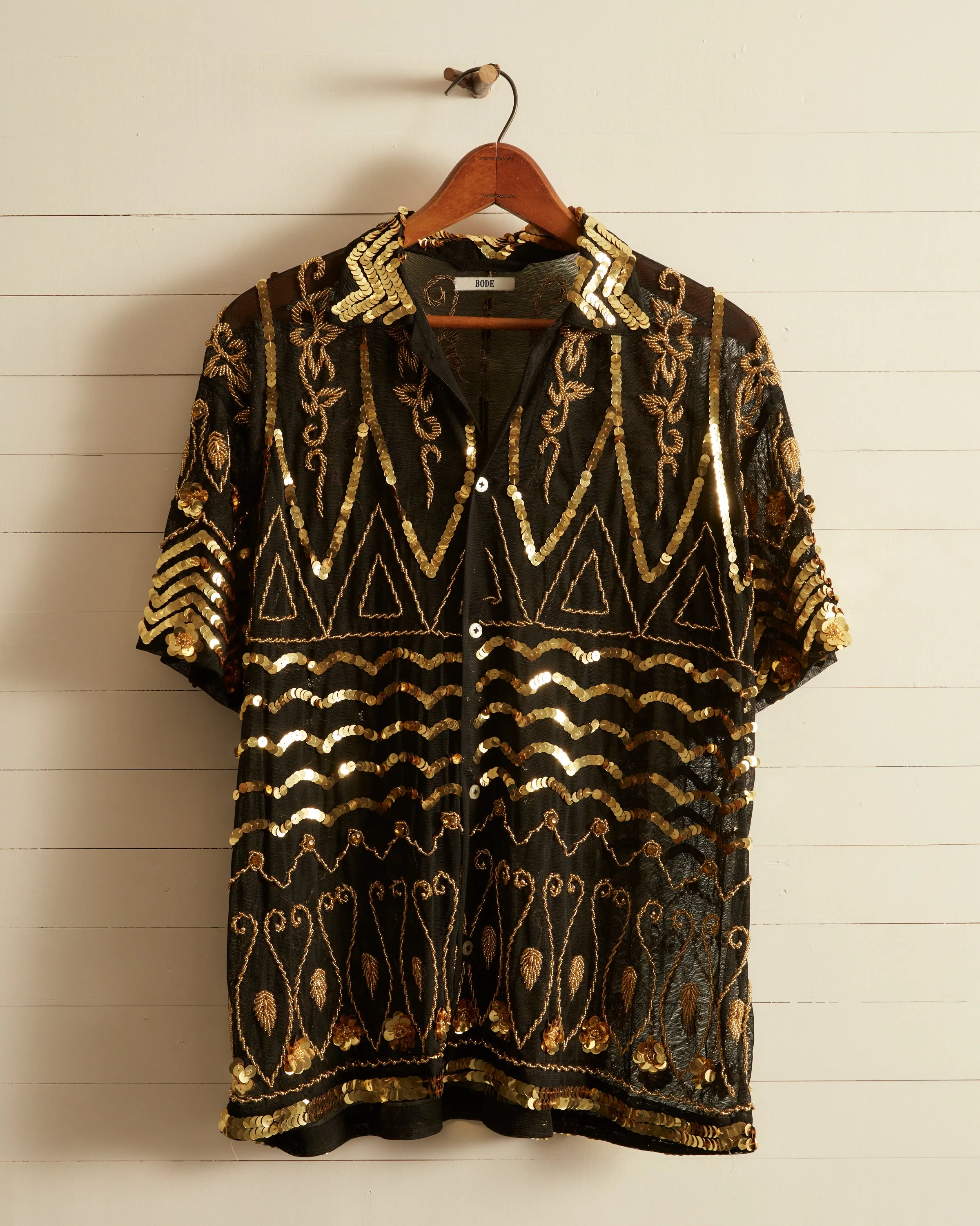 After Party Short Sleeve Shirt sold by BODE