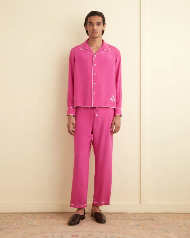 Shadow Jasmine Pajama Pants sold by BODE