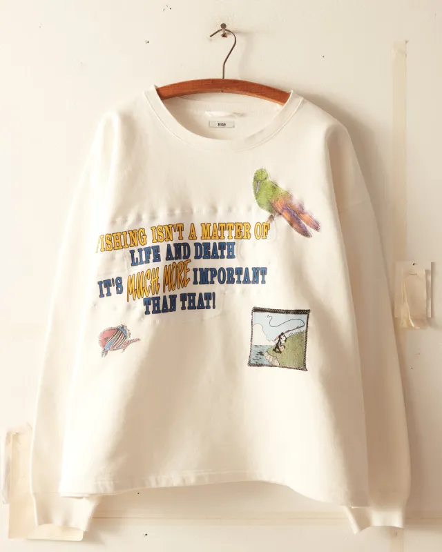 Fisherman Tommy Sweatshirt - XXL sold by BODE