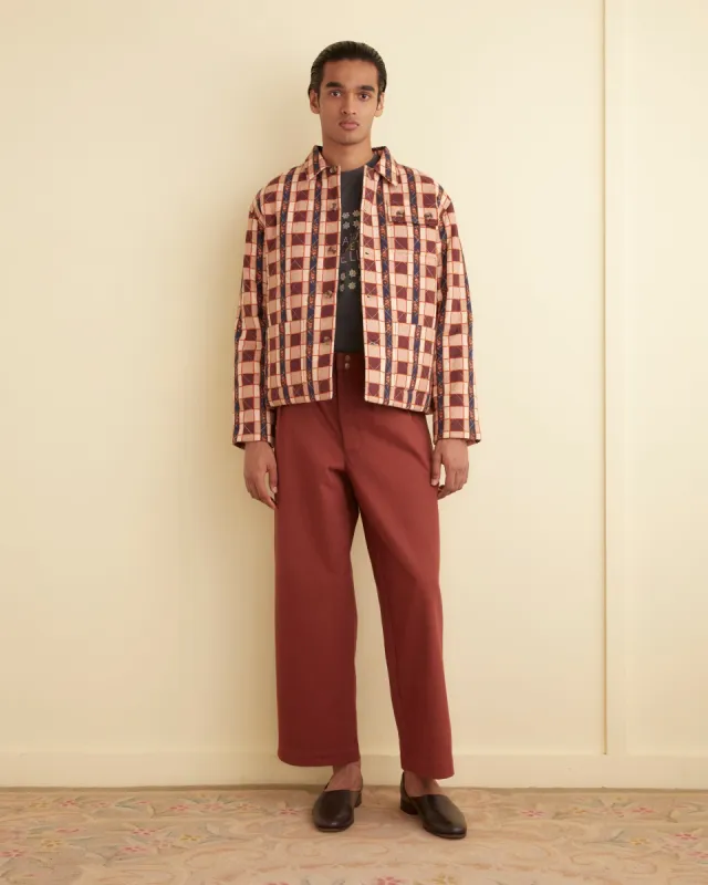 Reversible Bouquet Cloth Quilt Jacket sold by BODE