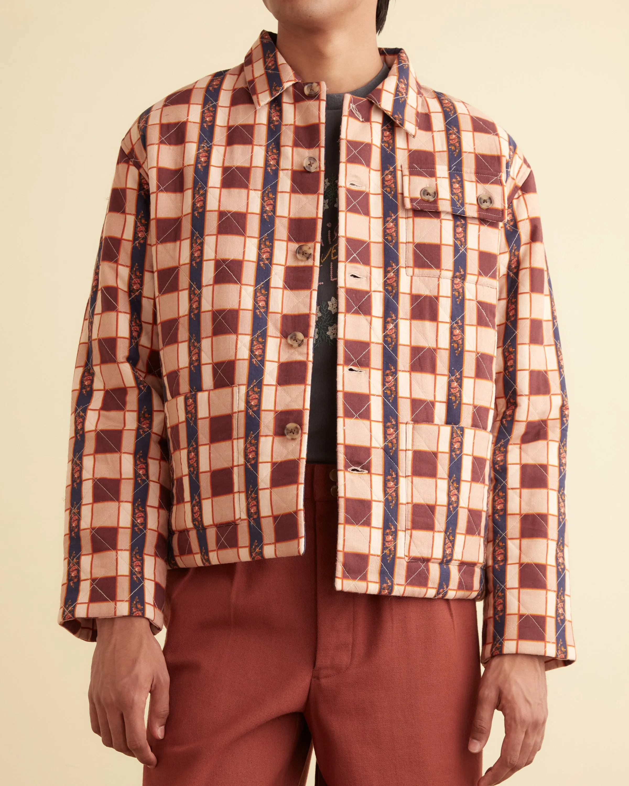 Reversible Bouquet Cloth Quilt Jacket sold by BODE product image thumbnail 3