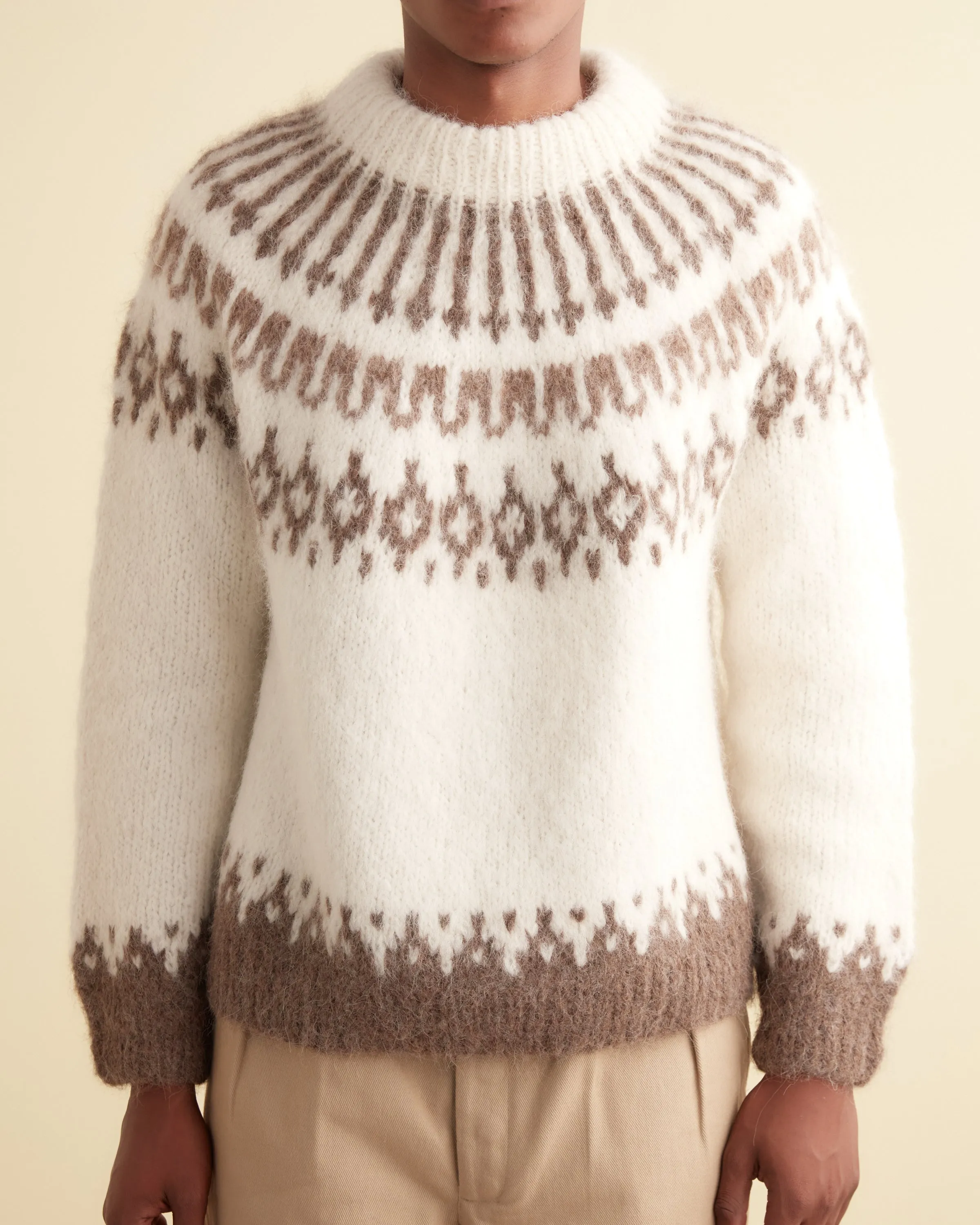 Branch Yoke Sweater sold by BODE product image thumbnail 2