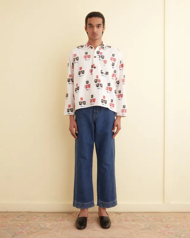 Daisy Sprig Pullover sold by BODE