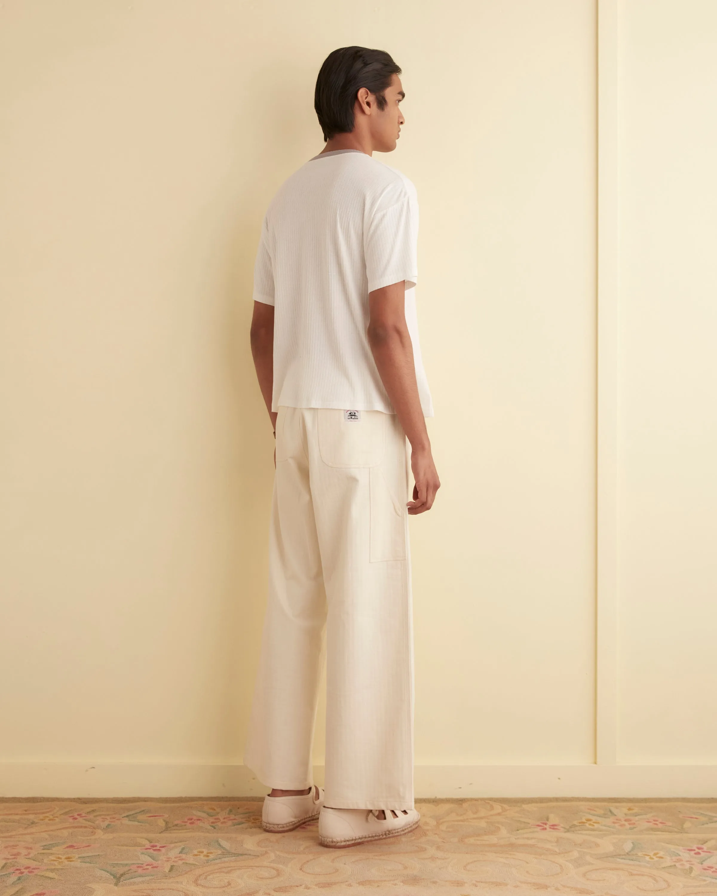 Rib Boxy Tee sold by BODE product image thumbnail 3