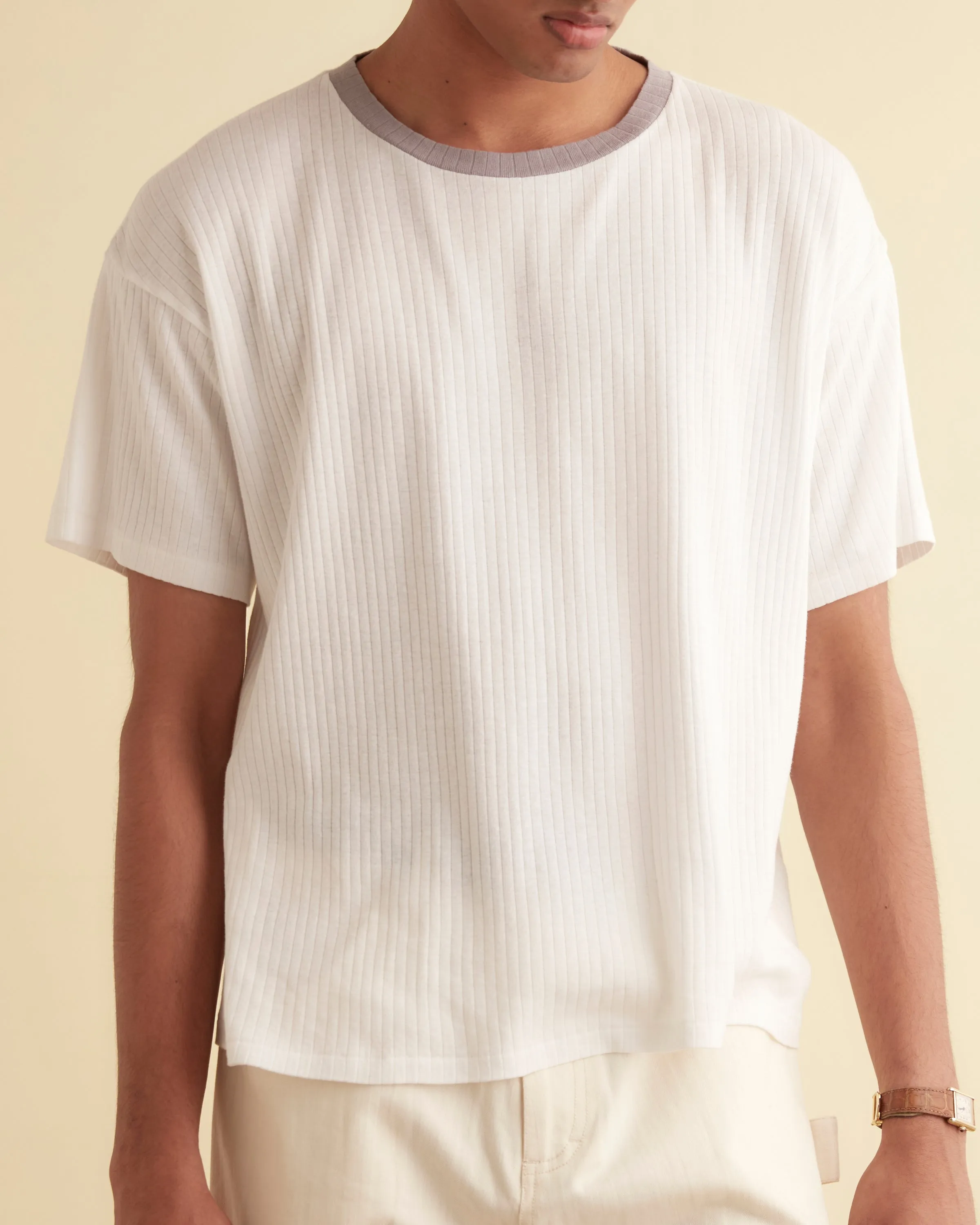 Rib Boxy Tee sold by BODE product image thumbnail 2