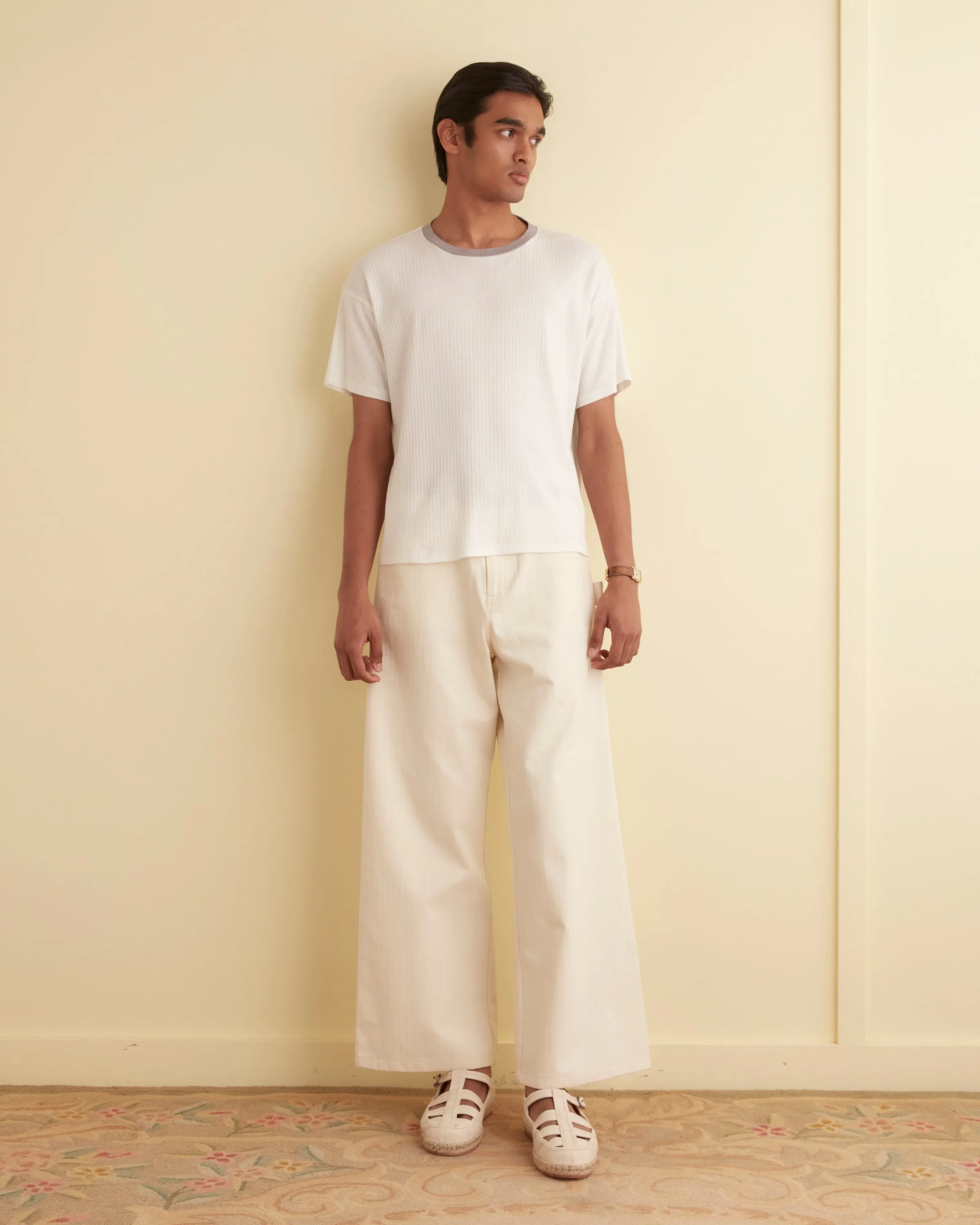 Rib Boxy Tee sold by BODE