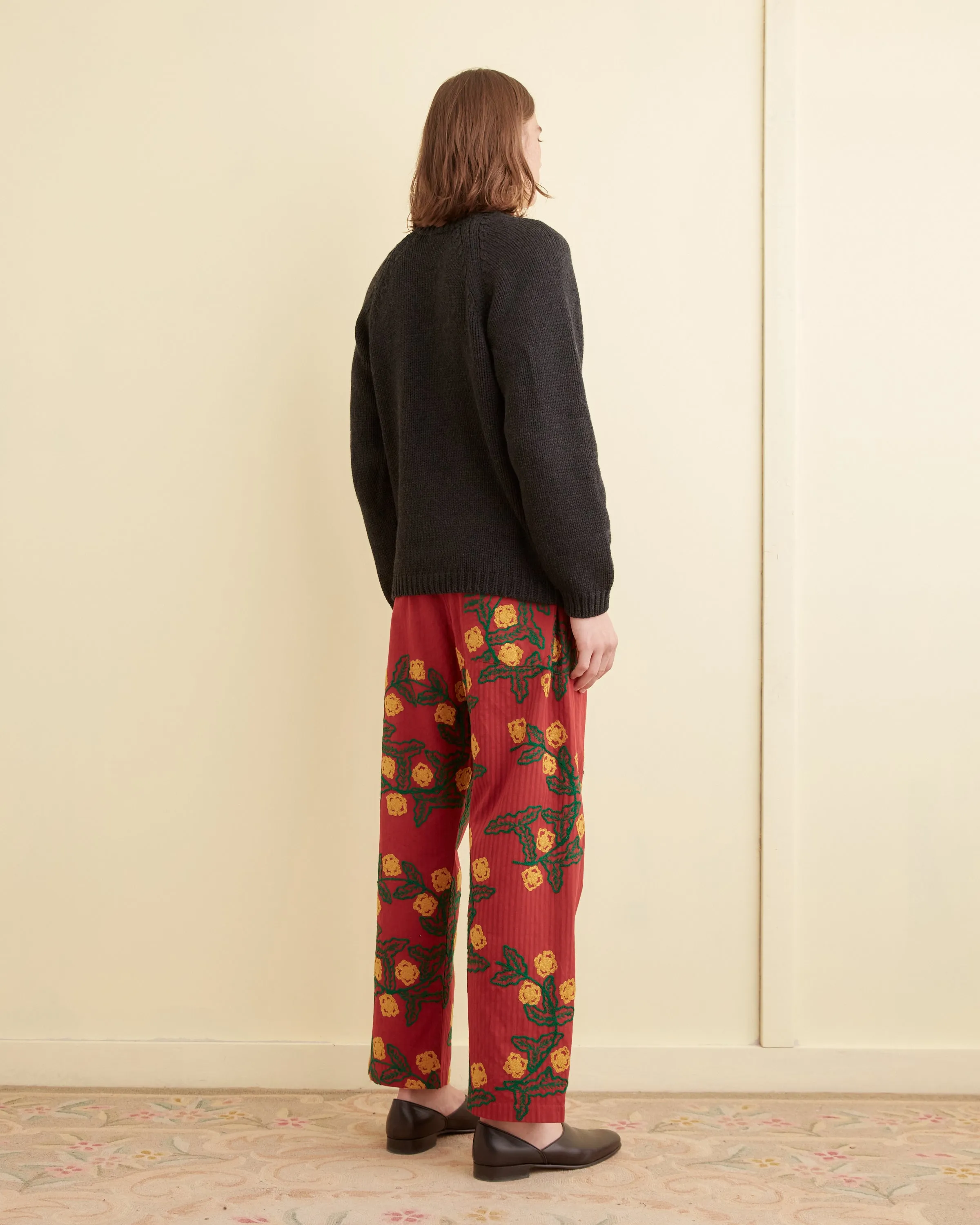 Marigold Wreath Pajama Pants sold by BODE product image thumbnail 3