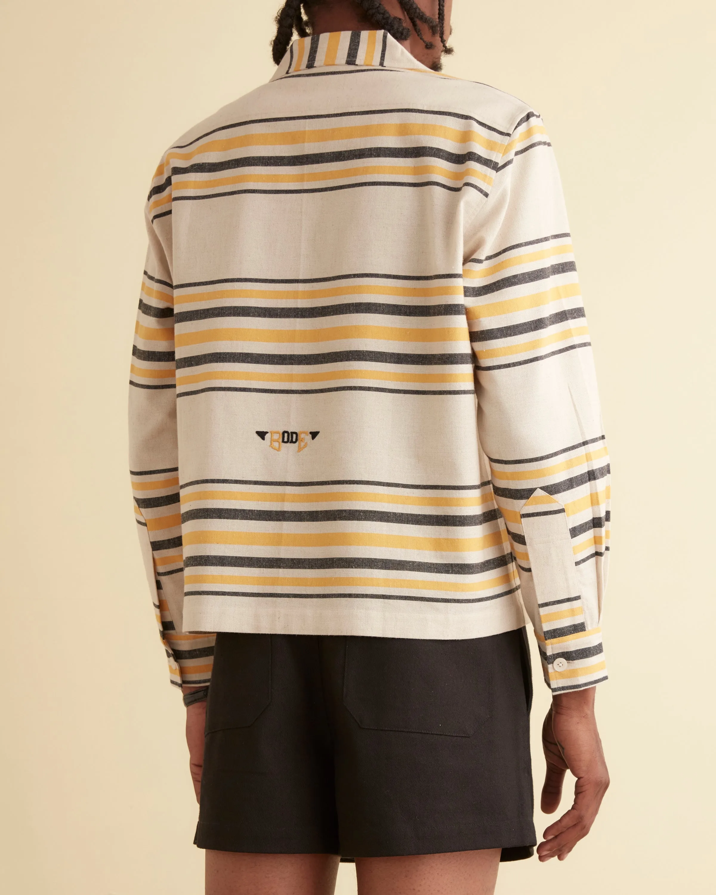 Namesake Stripe Long Sleeve Shirt sold by BODE product image thumbnail 2