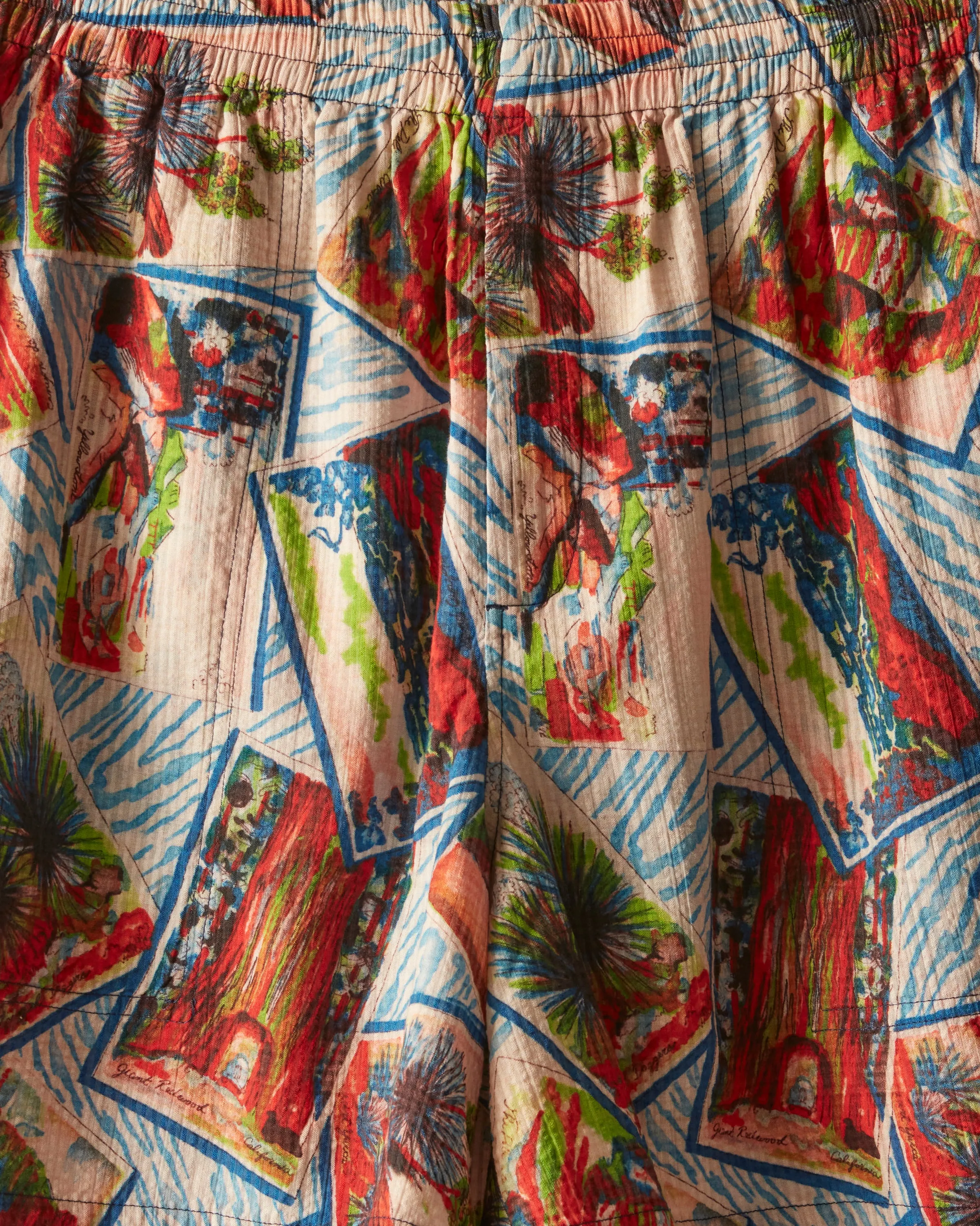 Seersucker Postcard Shorts sold by BODE product image thumbnail 3