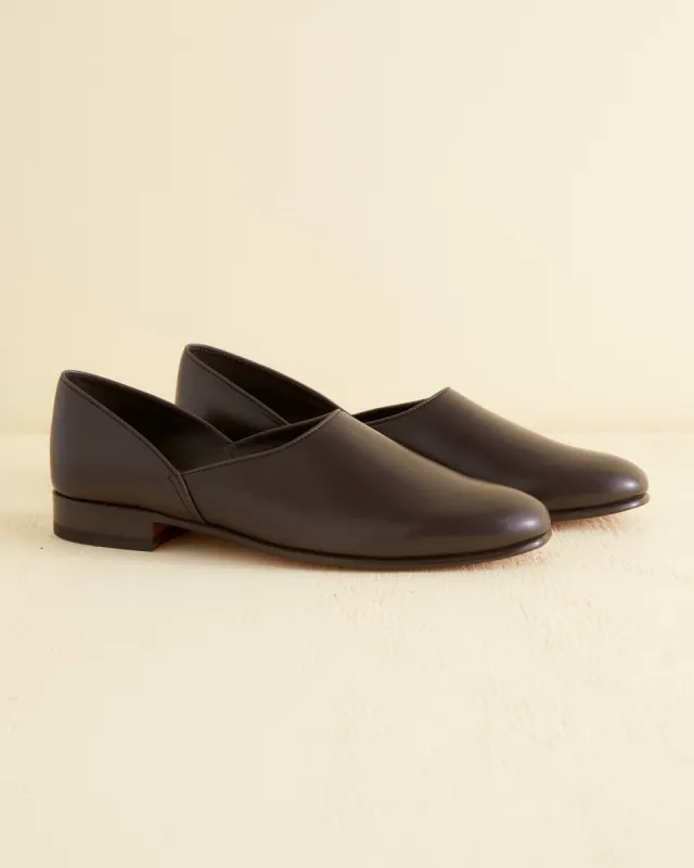 Leather House Shoes - Brown sold by BODE