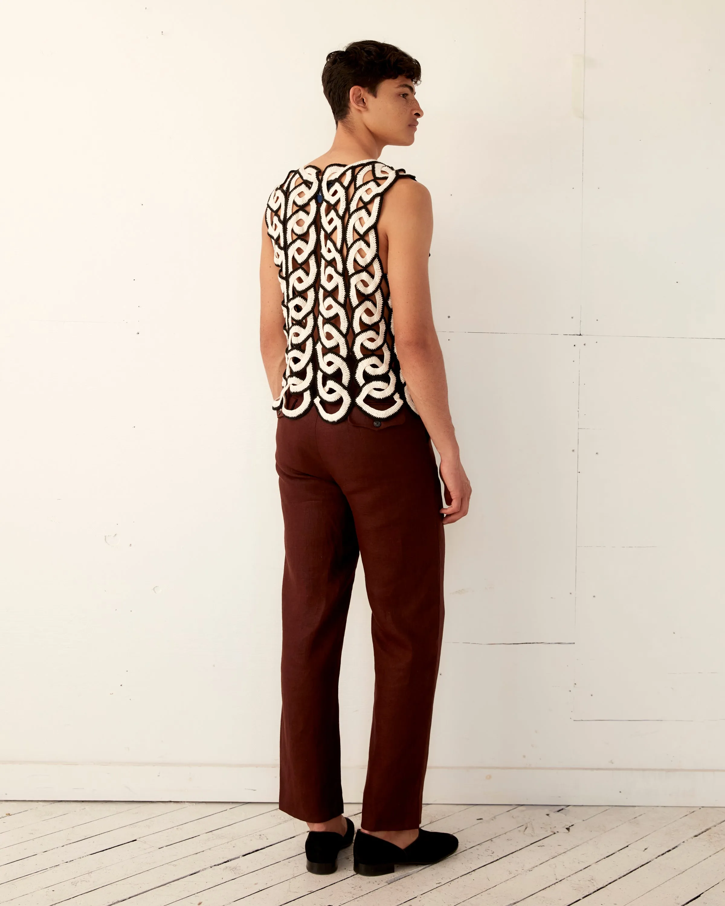 Crochet Ring Tank sold by BODE product image thumbnail 4