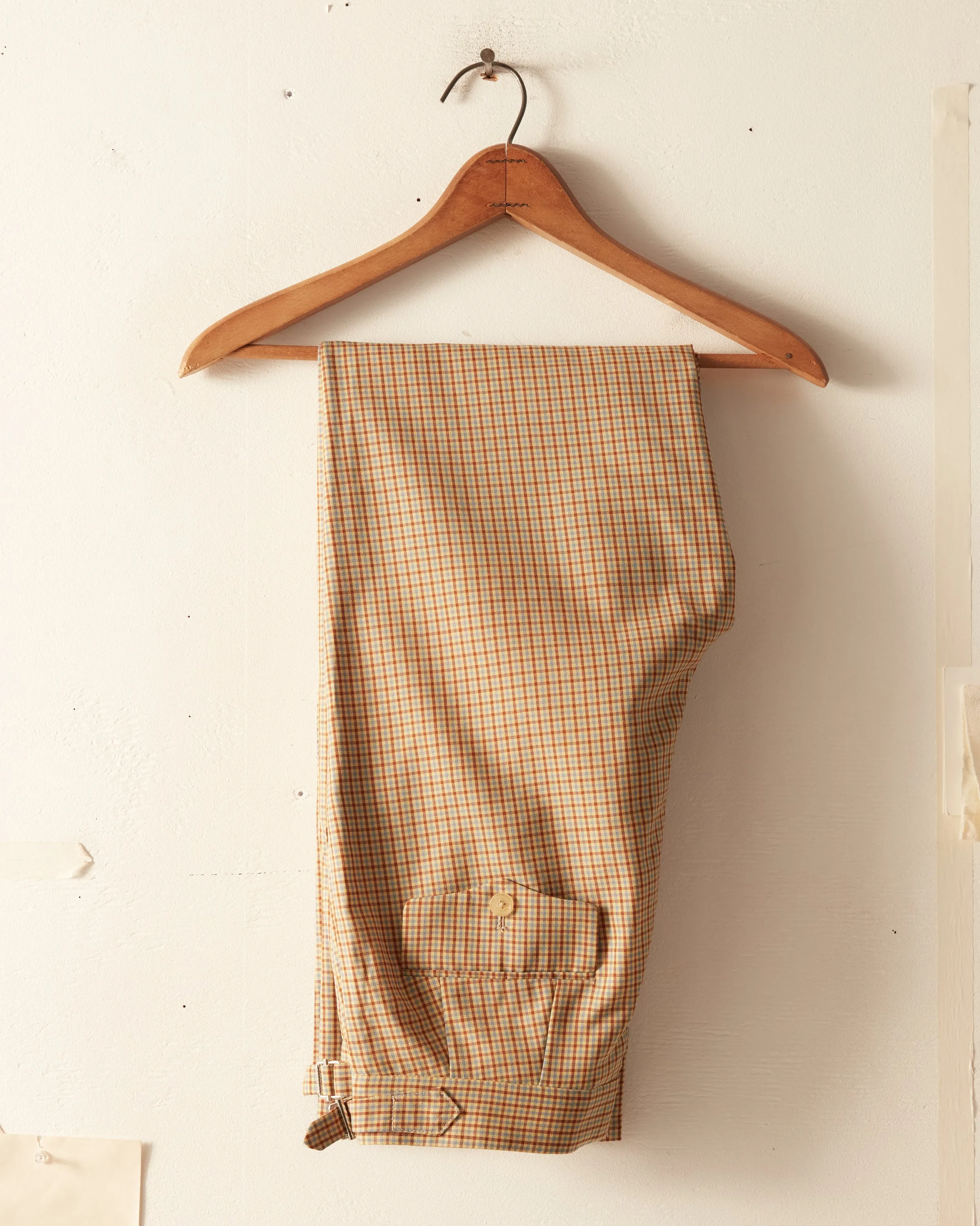 Mod Check Trousers - 29 sold by BODE