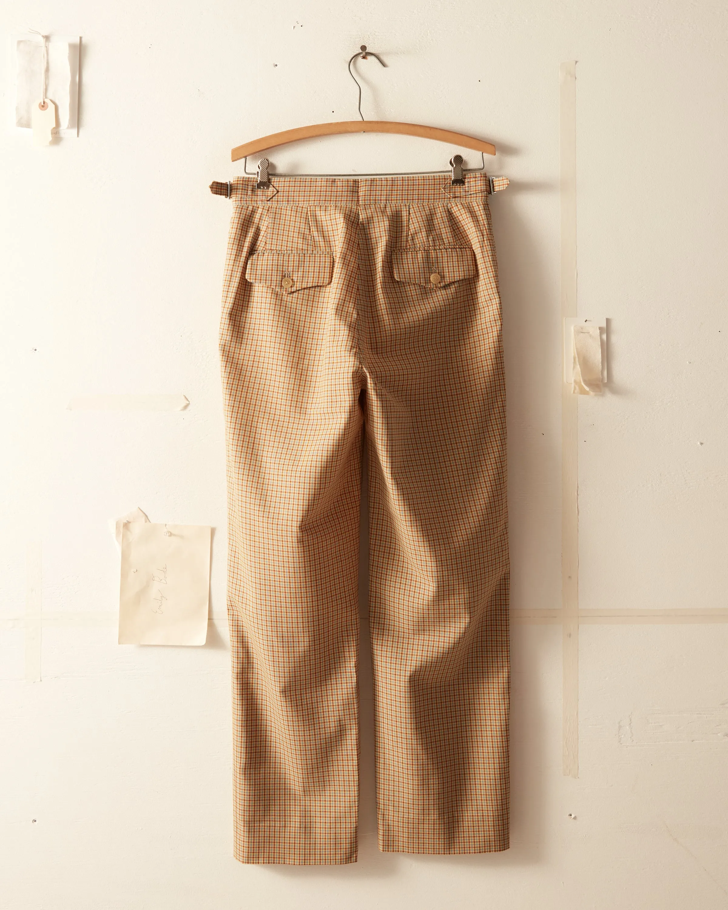 Mod Check Trousers - 29 sold by BODE product image thumbnail 4
