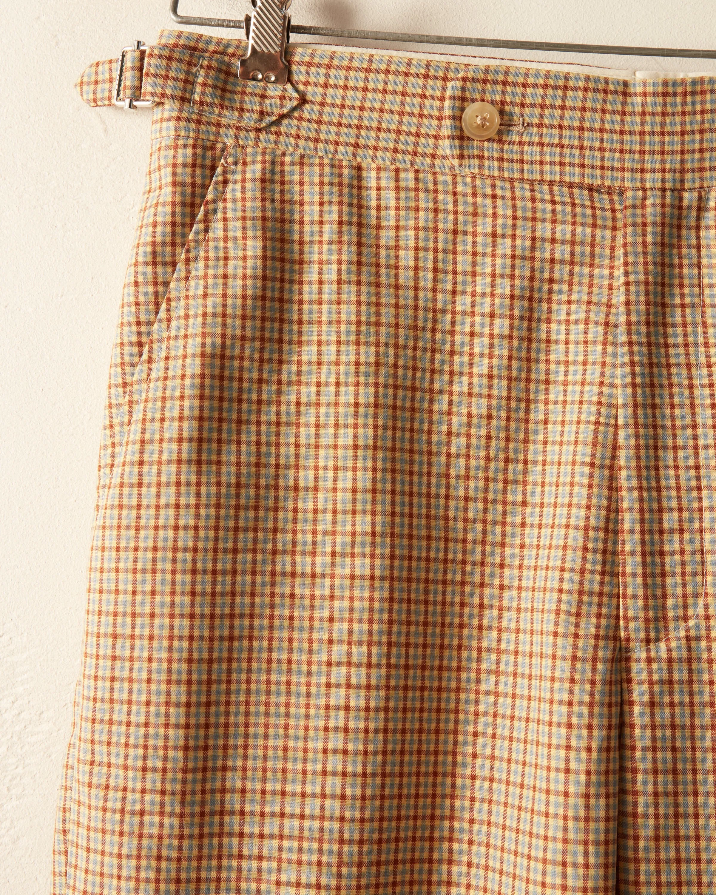 Mod Check Trousers - 29 sold by BODE product image thumbnail 3