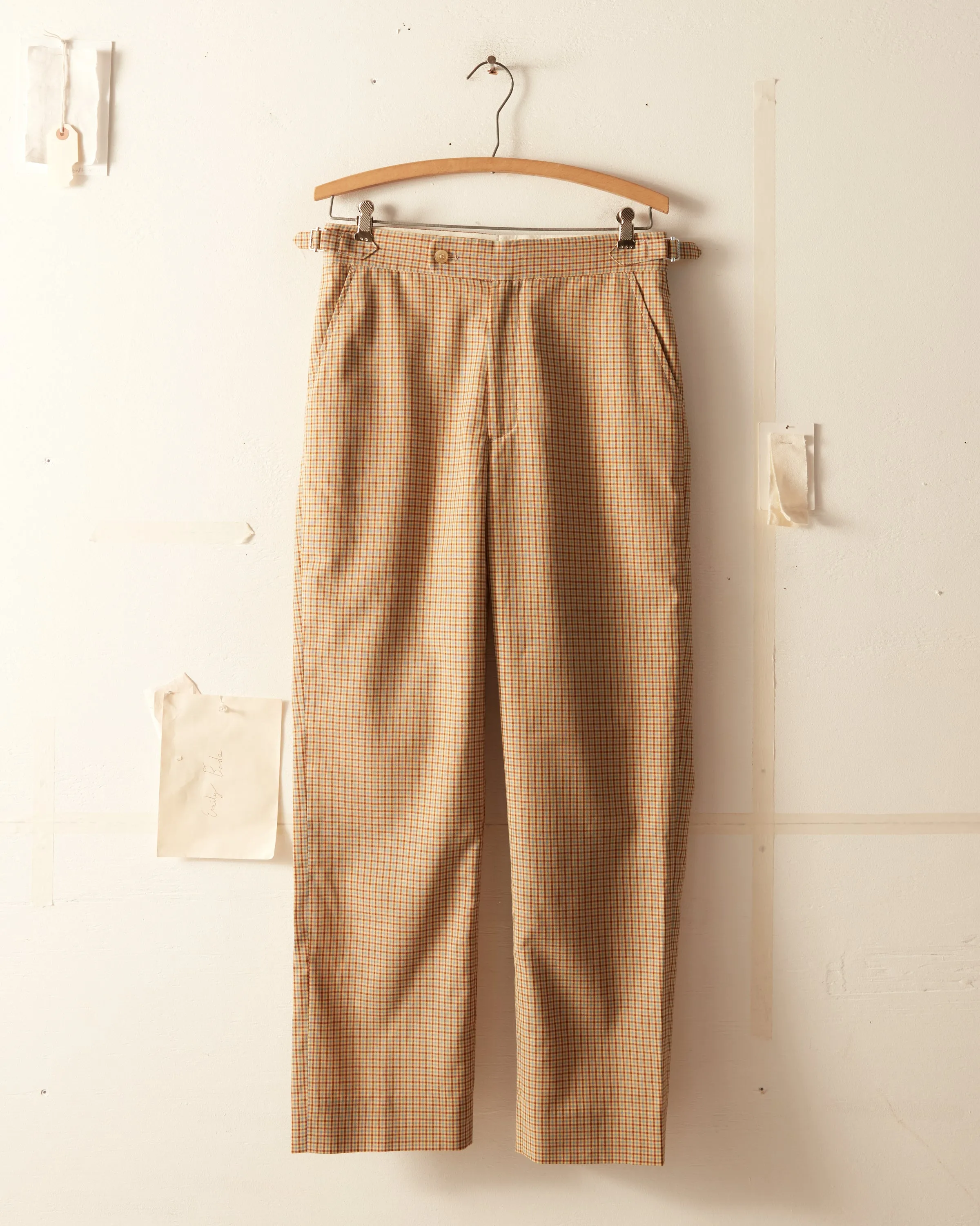 Mod Check Trousers - 29 sold by BODE product image thumbnail 2