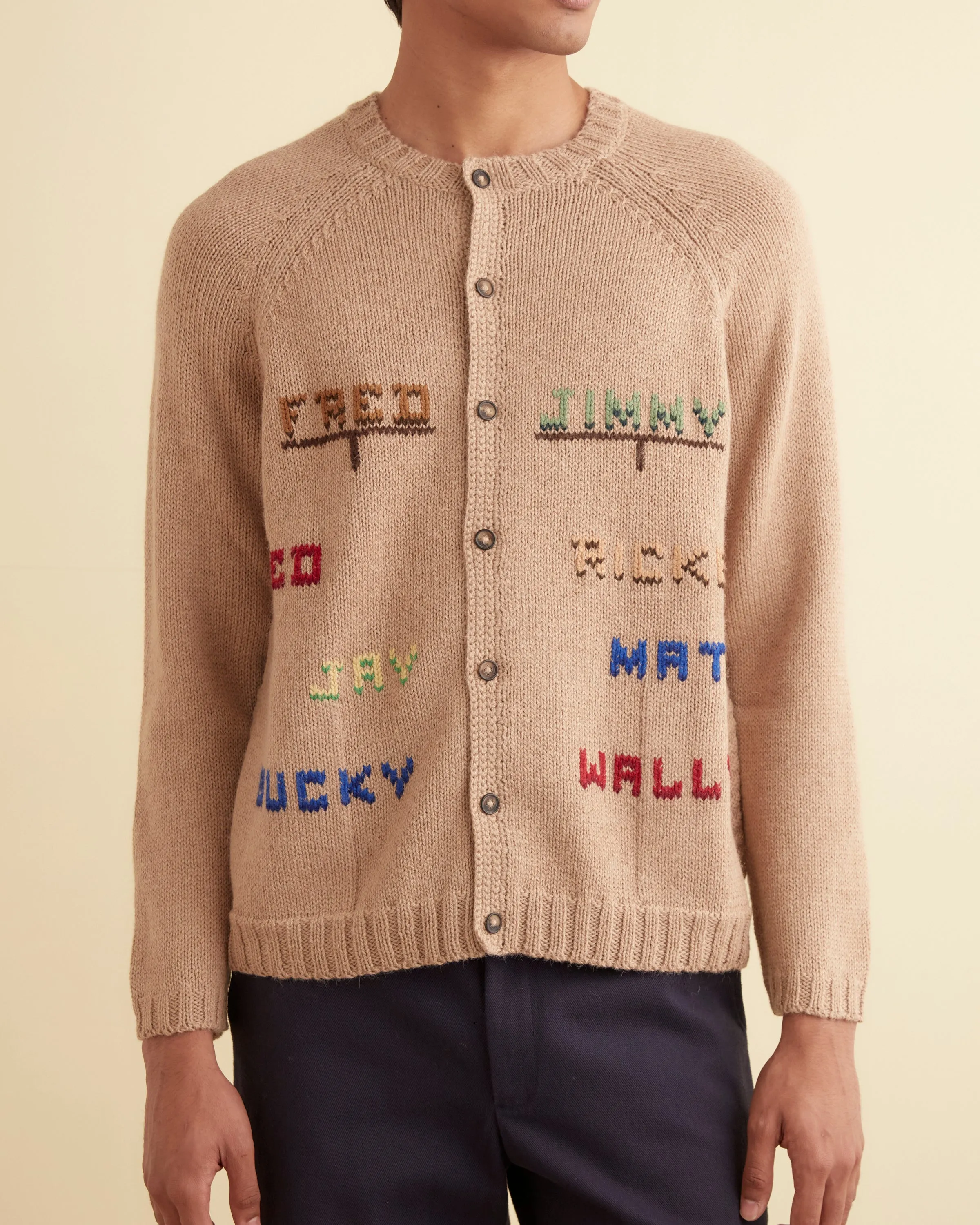 Roll Call Cardigan sold by BODE product image thumbnail 2