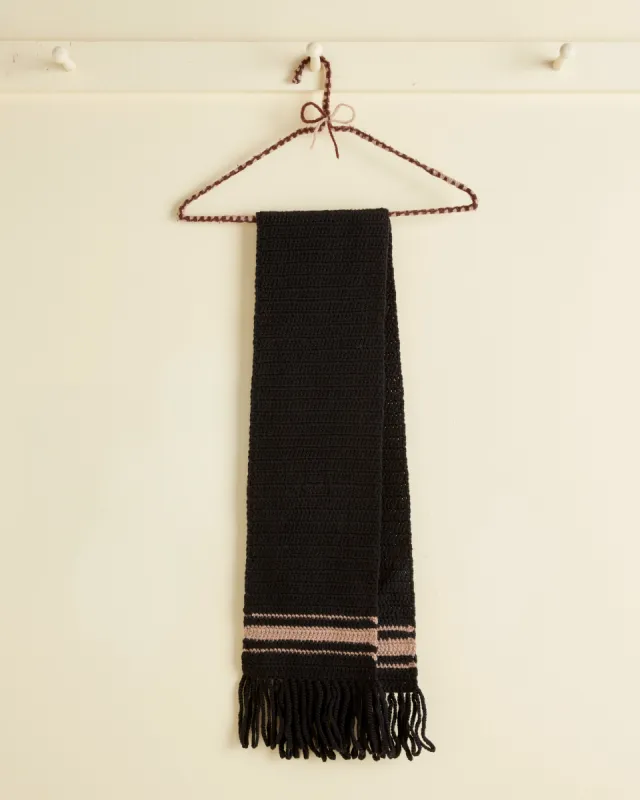 Braided Fringe Scarf sold by BODE