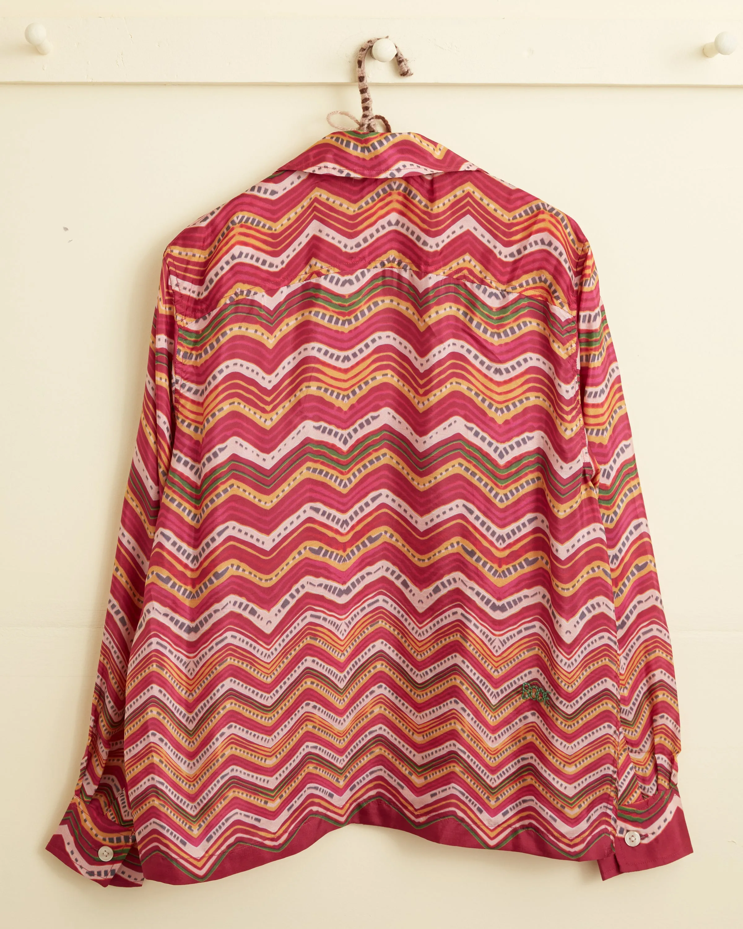 Mothra Zig-Zag Long Sleeve Shirt sold by BODE product image thumbnail 3