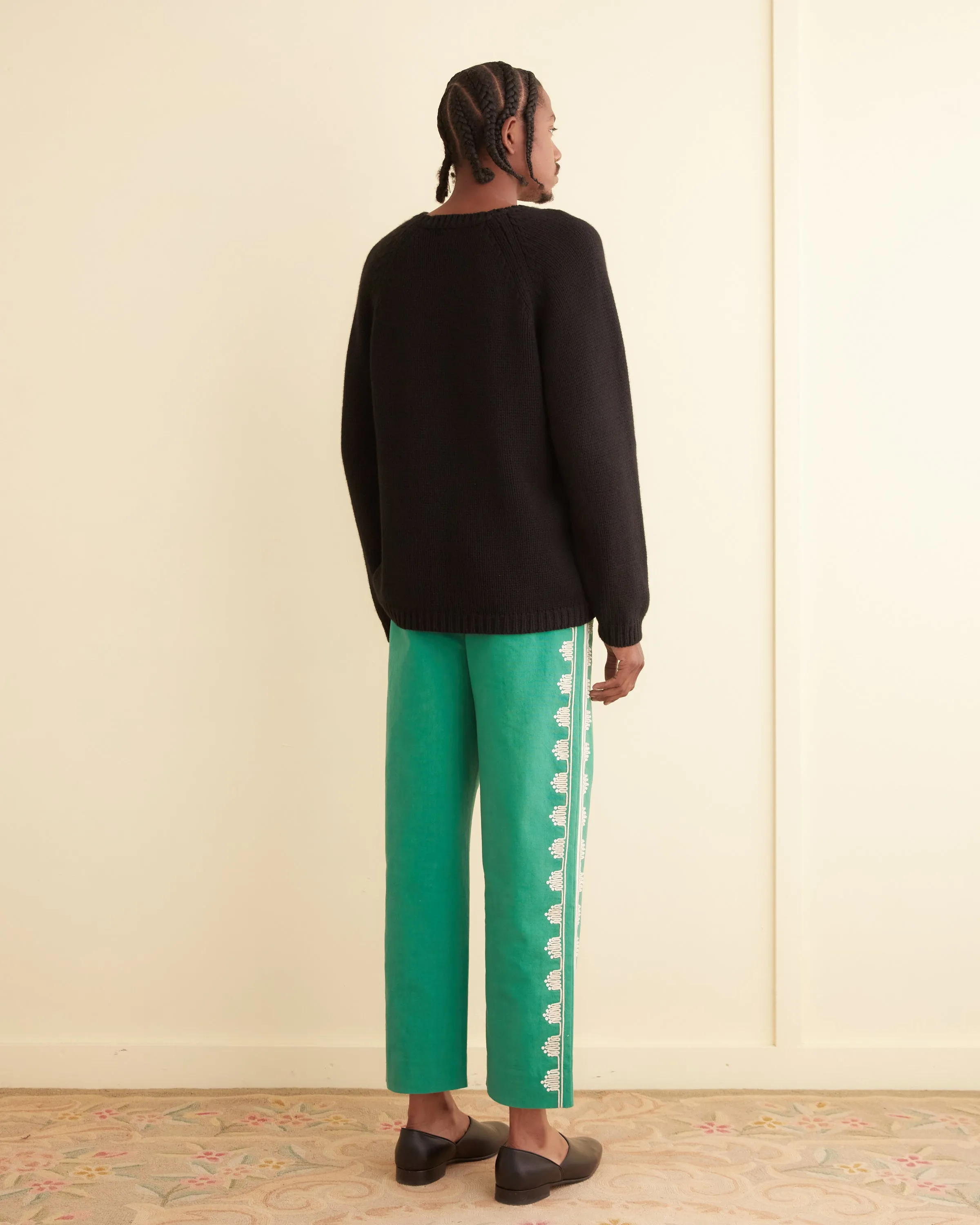 Ripple Appliqué Trousers sold by BODE product image thumbnail 3