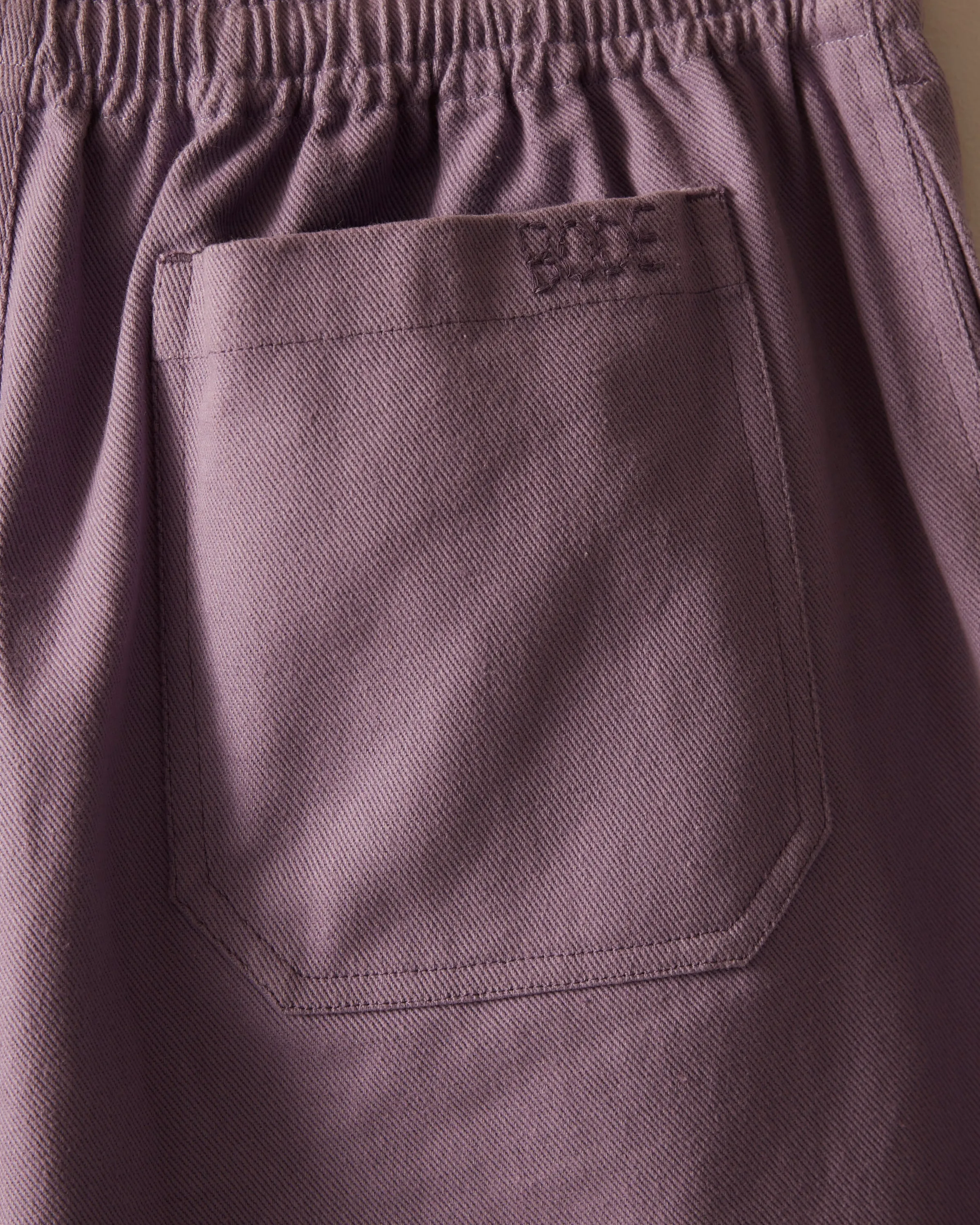 Twill Rugby Short - Lavender sold by BODE product image thumbnail 2