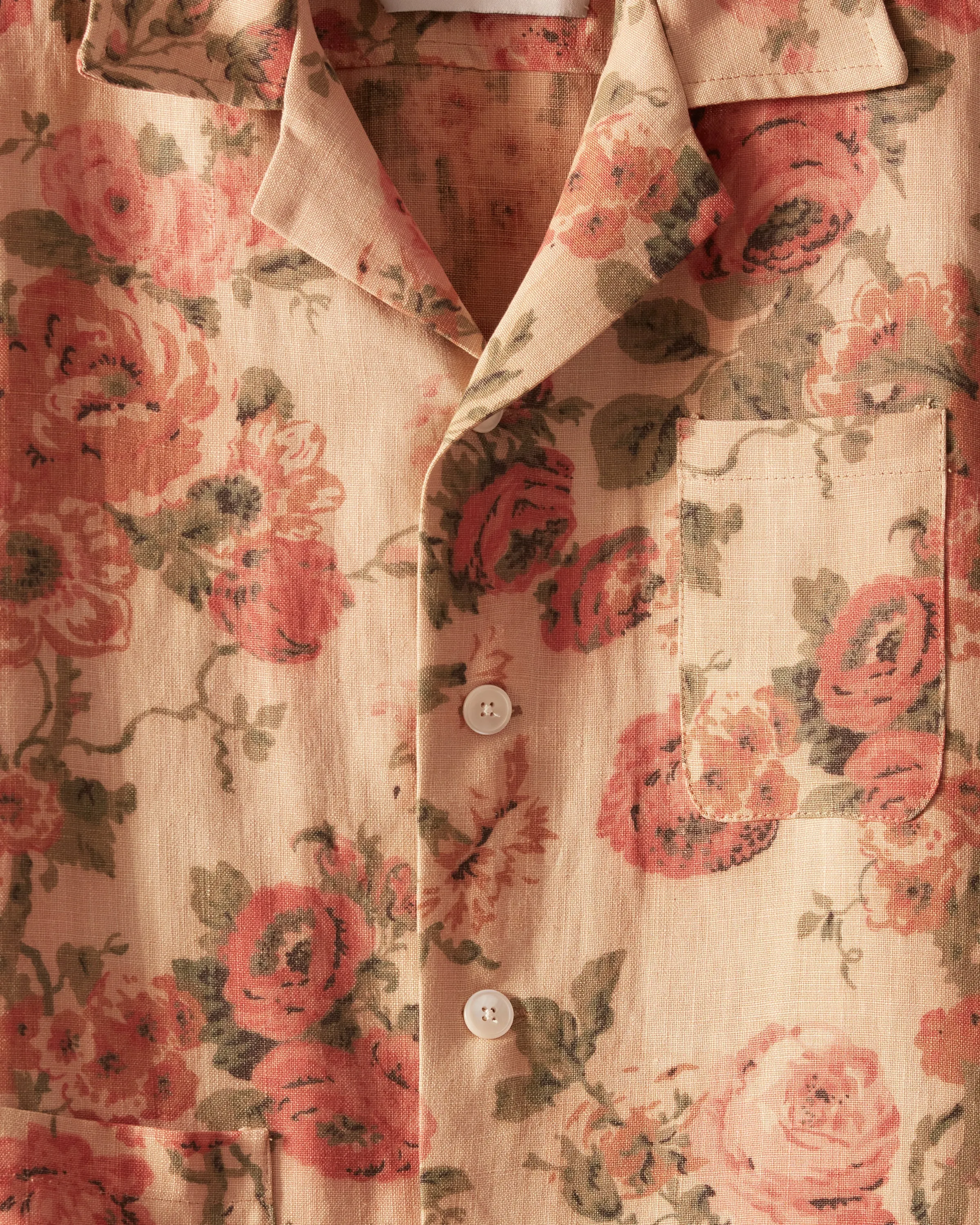 Parchment Rose Shirt - S/M sold by BODE product image thumbnail 2