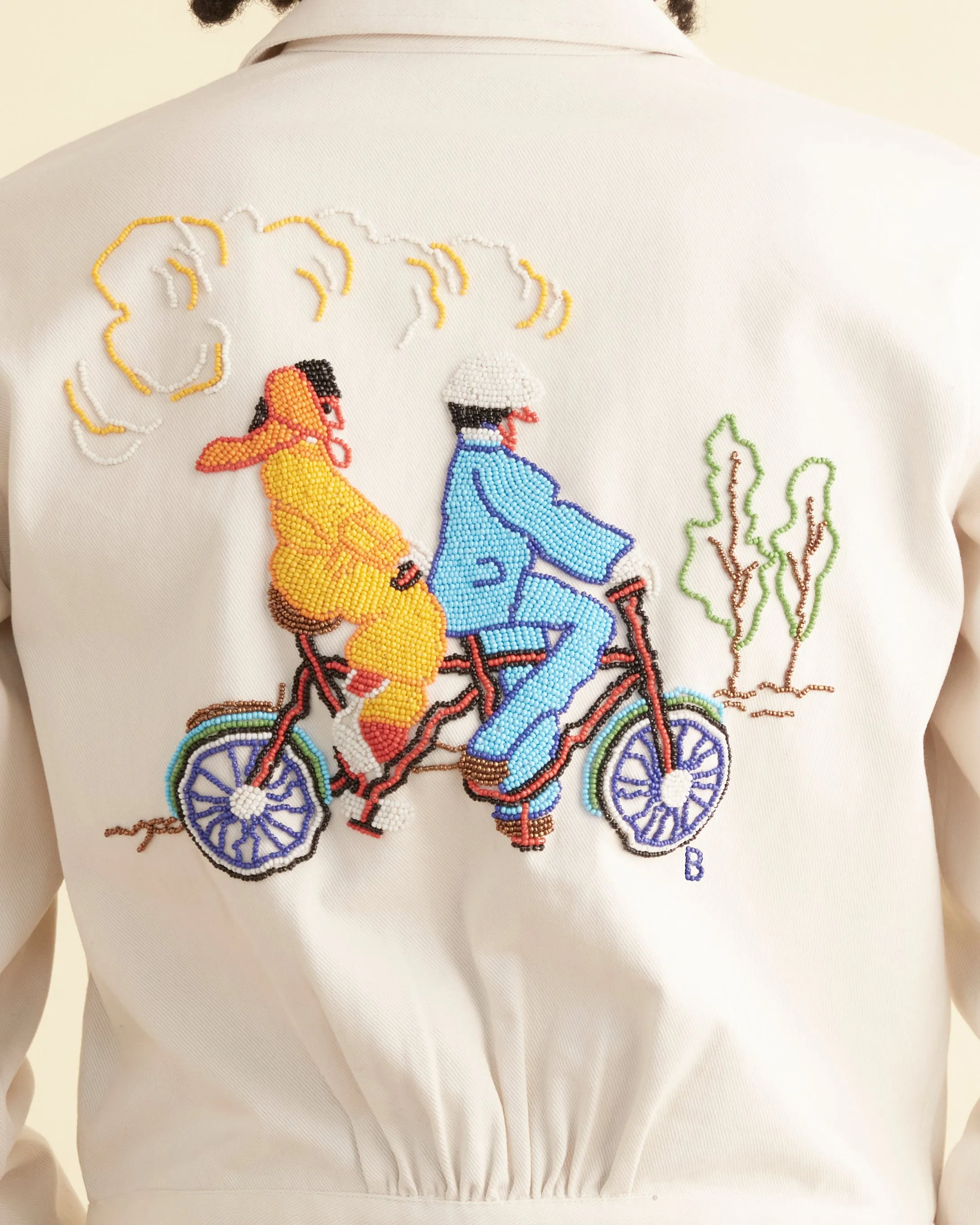 Beaded Bicycle Jacket sold by BODE product image thumbnail 2