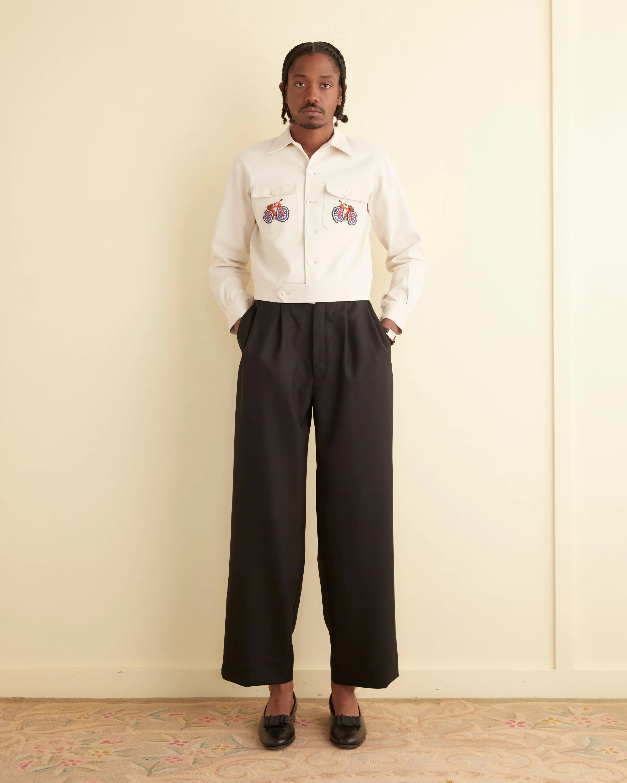 Beaded Bicycle Jacket sold by BODE