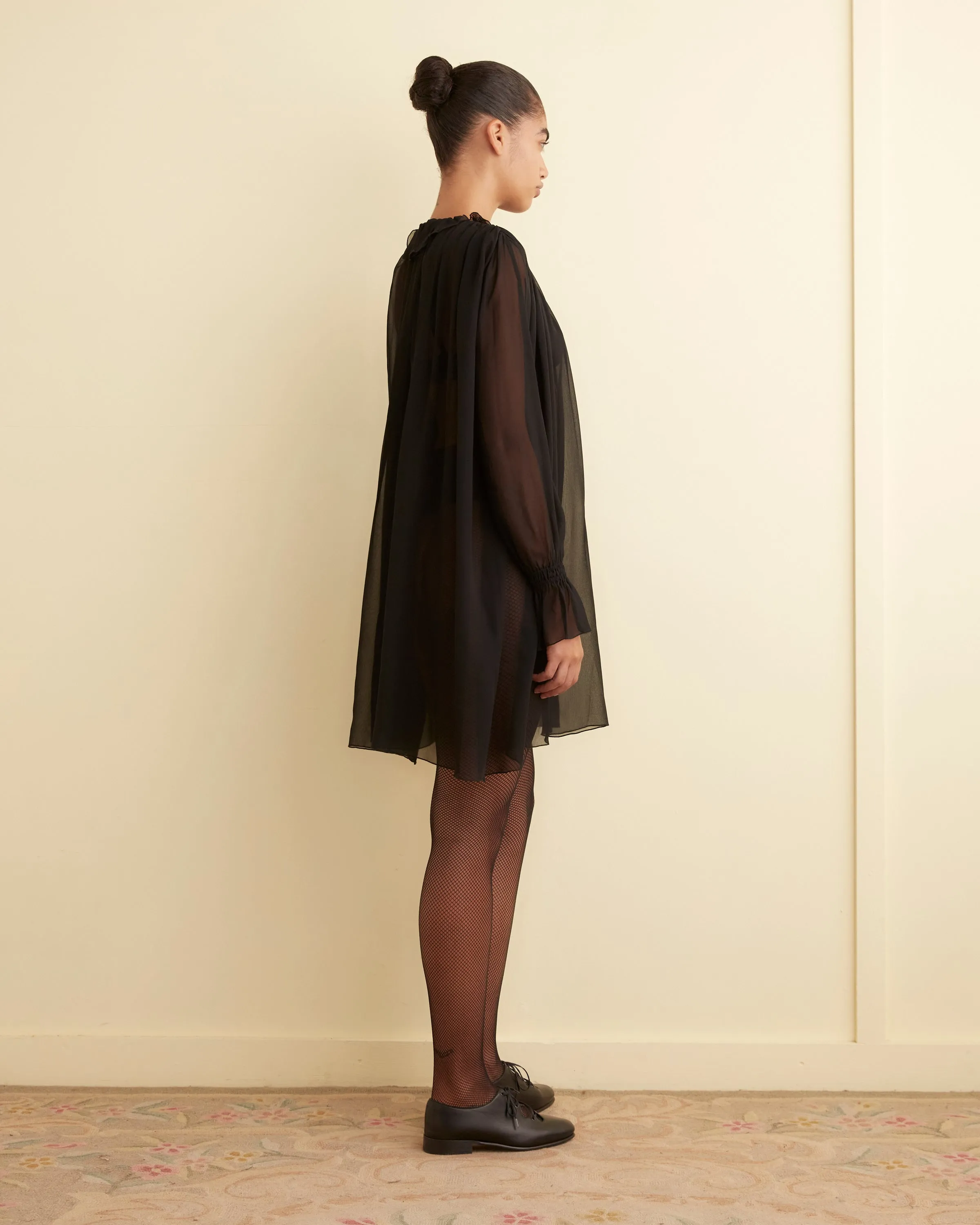 Connie Dress - Black sold by BODE product image thumbnail 3