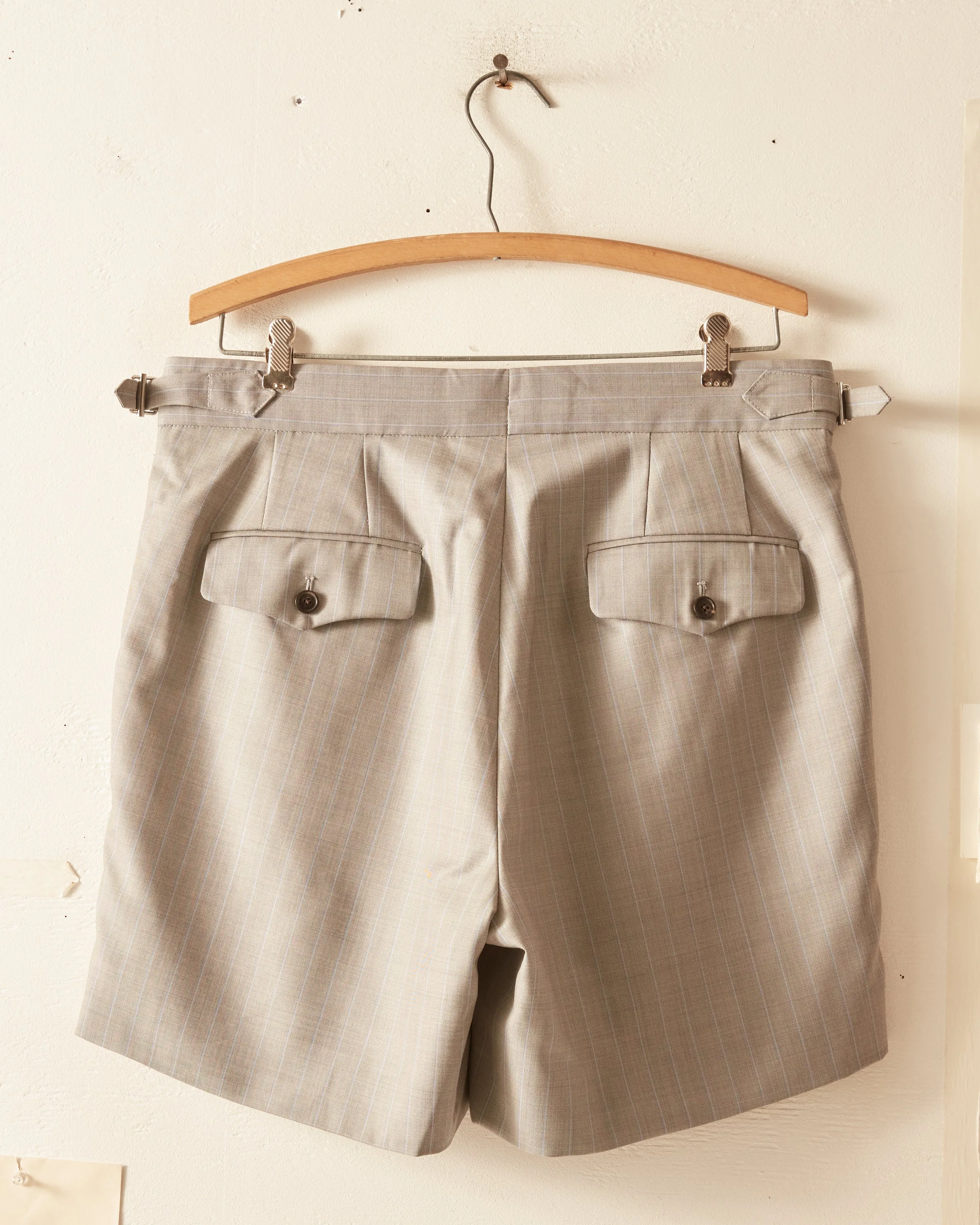 Periwinkle Wool Shorts - 33 sold by BODE product image thumbnail 3