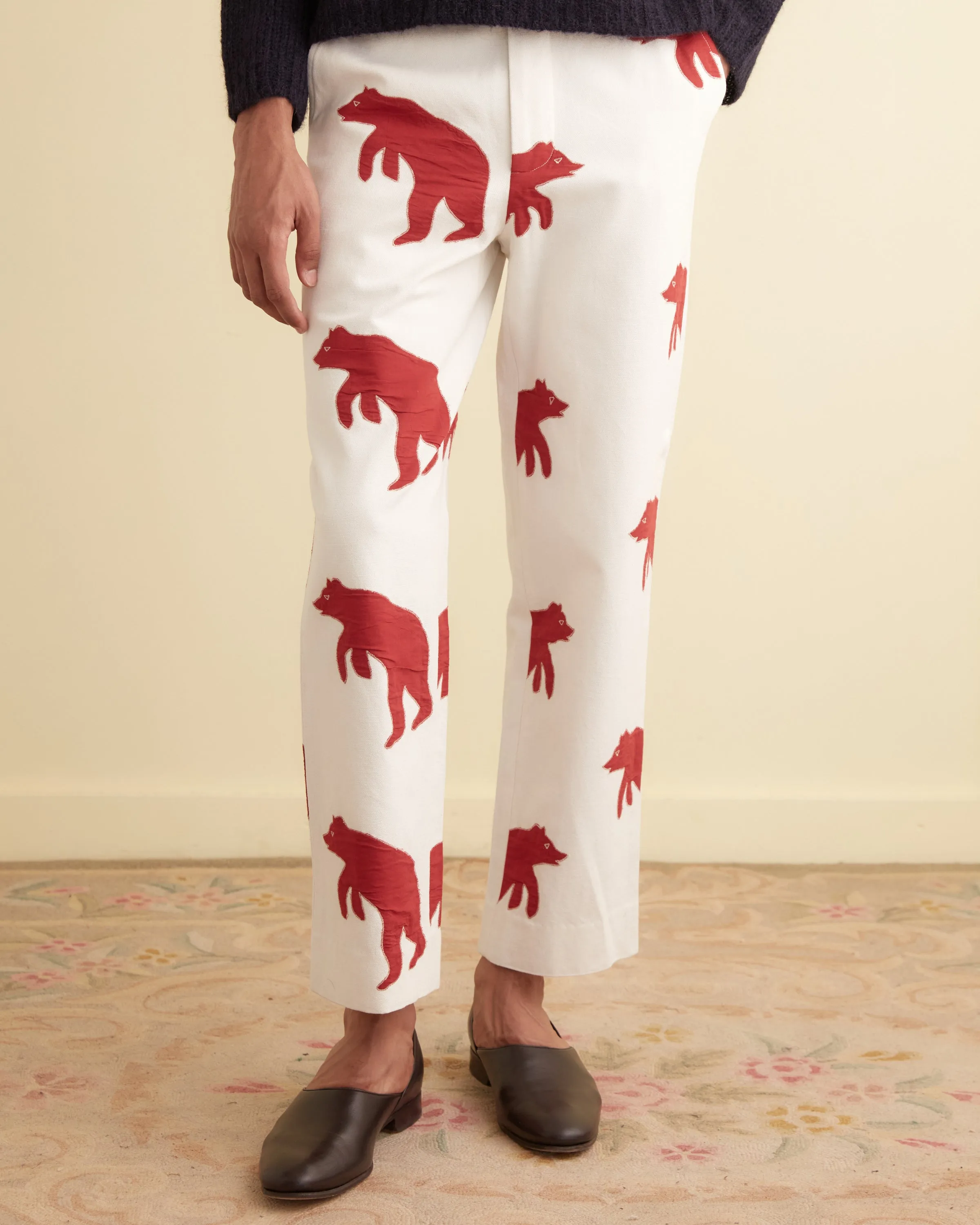 Bear Appliqué Trousers sold by BODE product image thumbnail 2