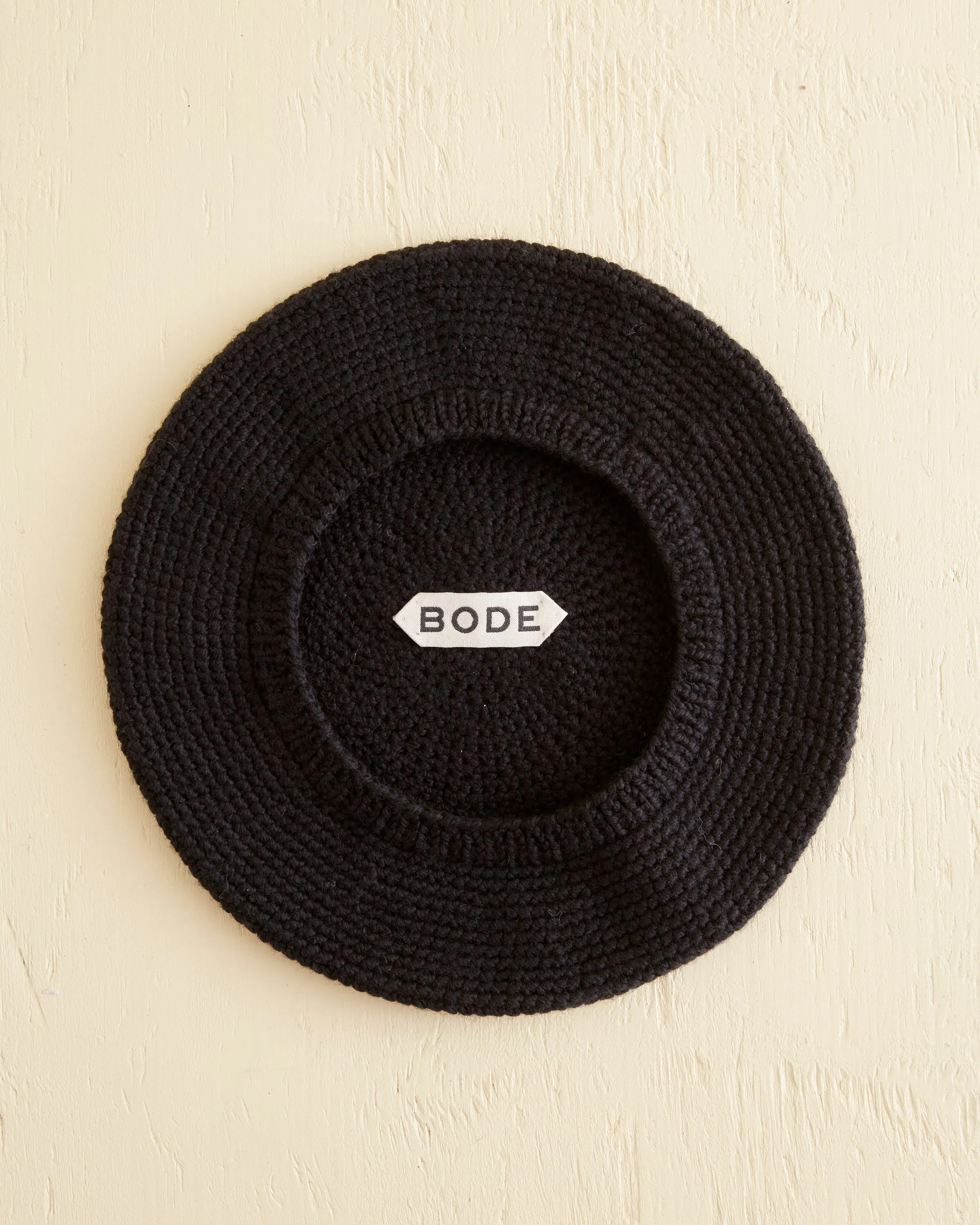 Crochet Beret - Black sold by BODE product image thumbnail 2