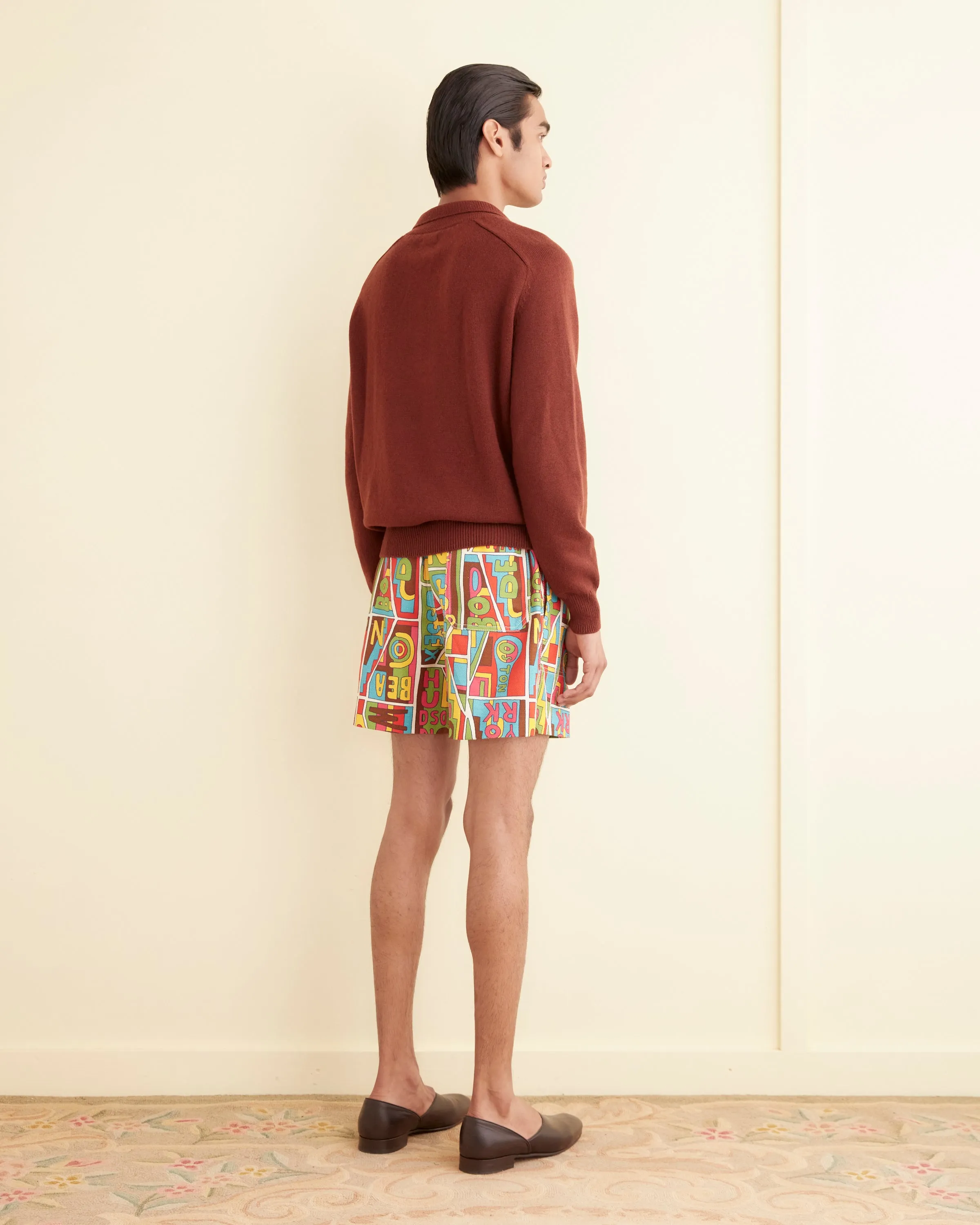 New England Mosaic Shorts sold by BODE product image thumbnail 3