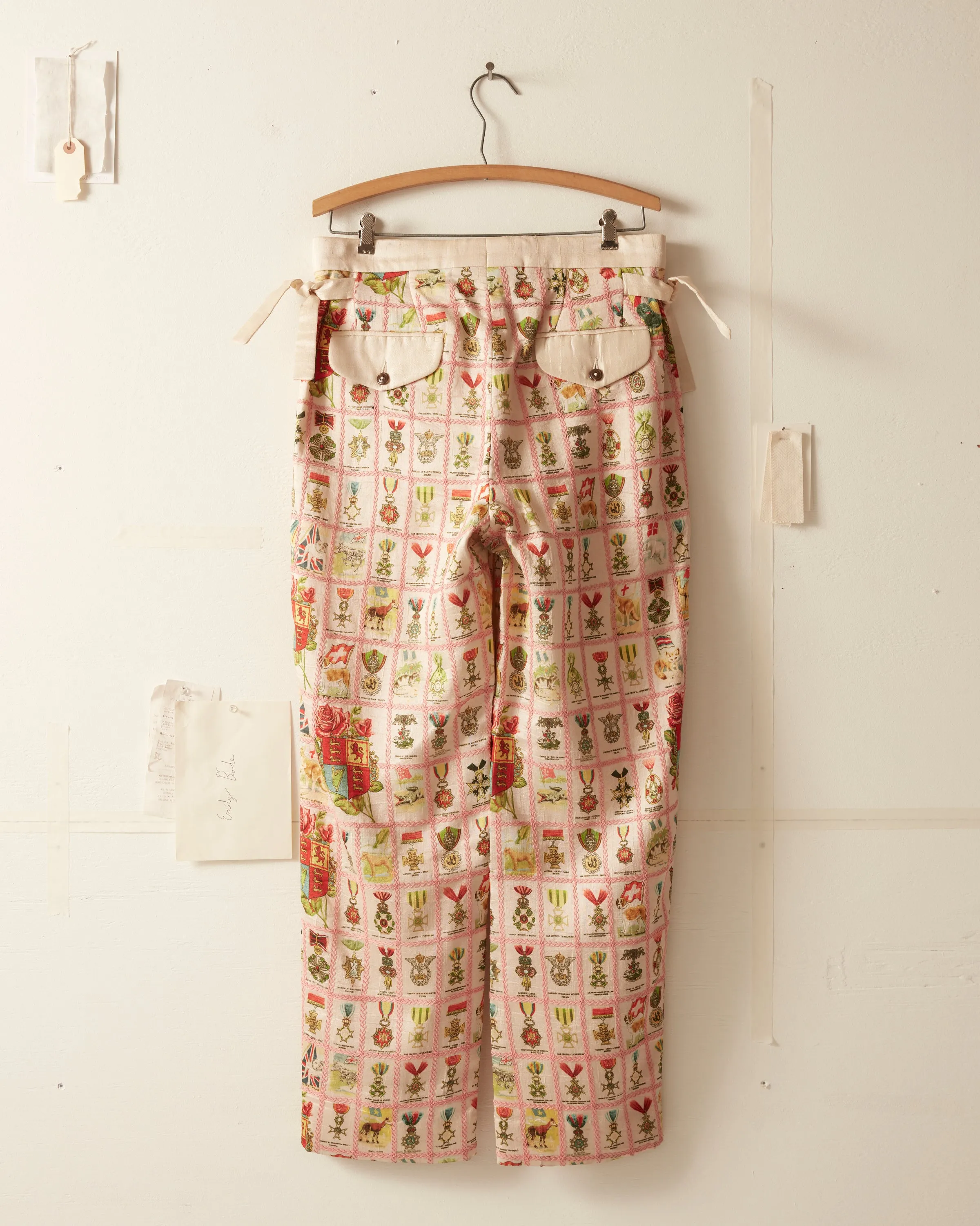 Tobacco Signet Quilt Trousers sold by BODE product image thumbnail 4