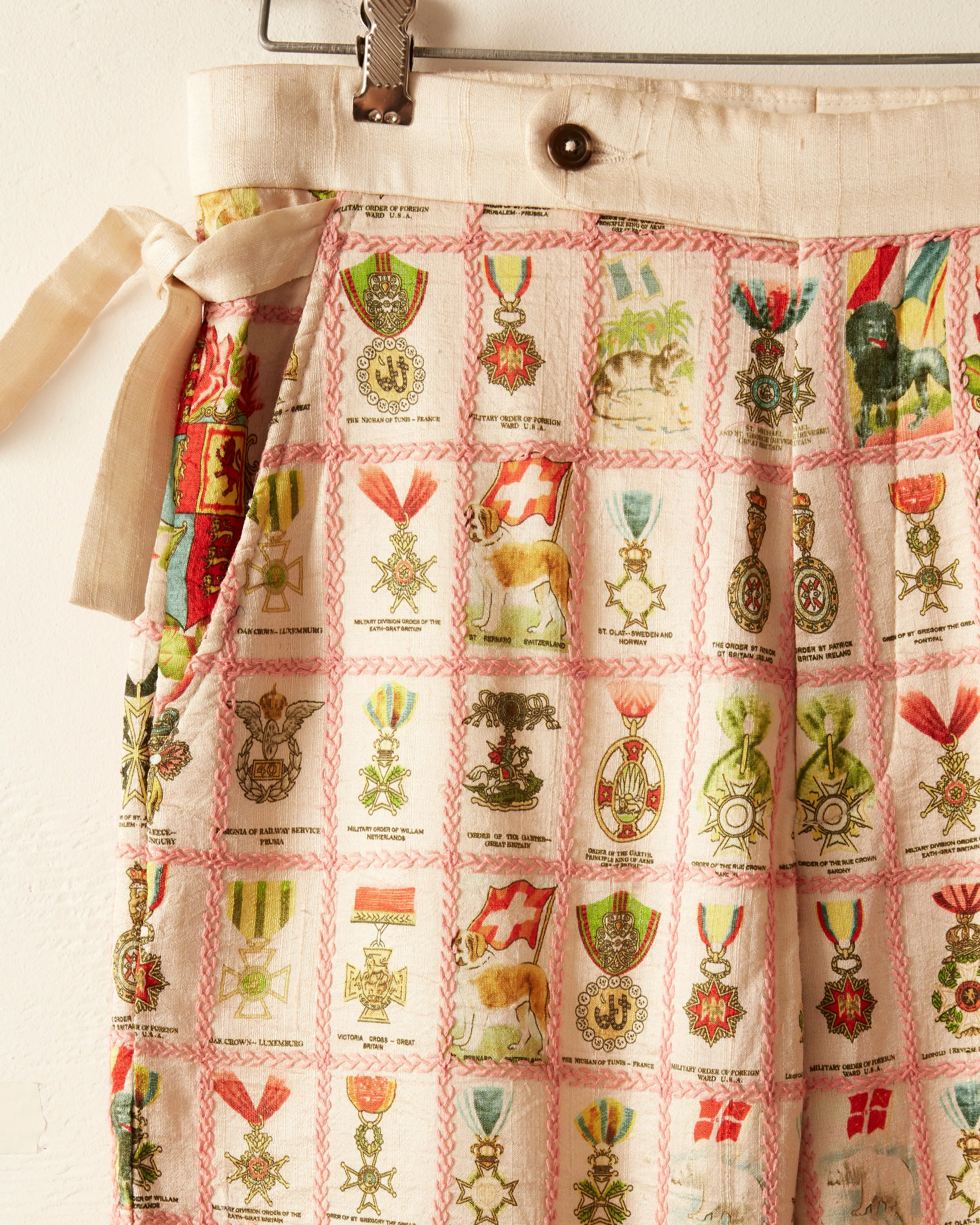 Tobacco Signet Quilt Trousers sold by BODE product image thumbnail 3