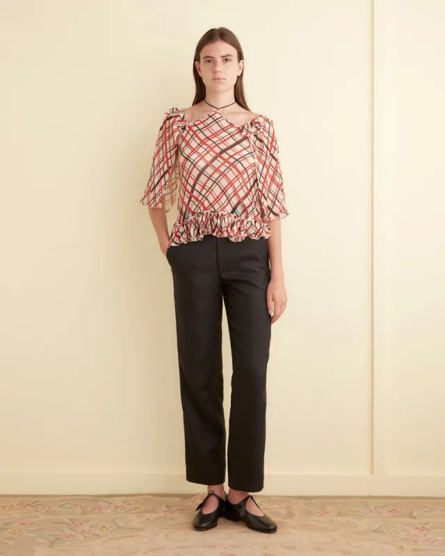 Maestro Plaid Landis Top made by BODE