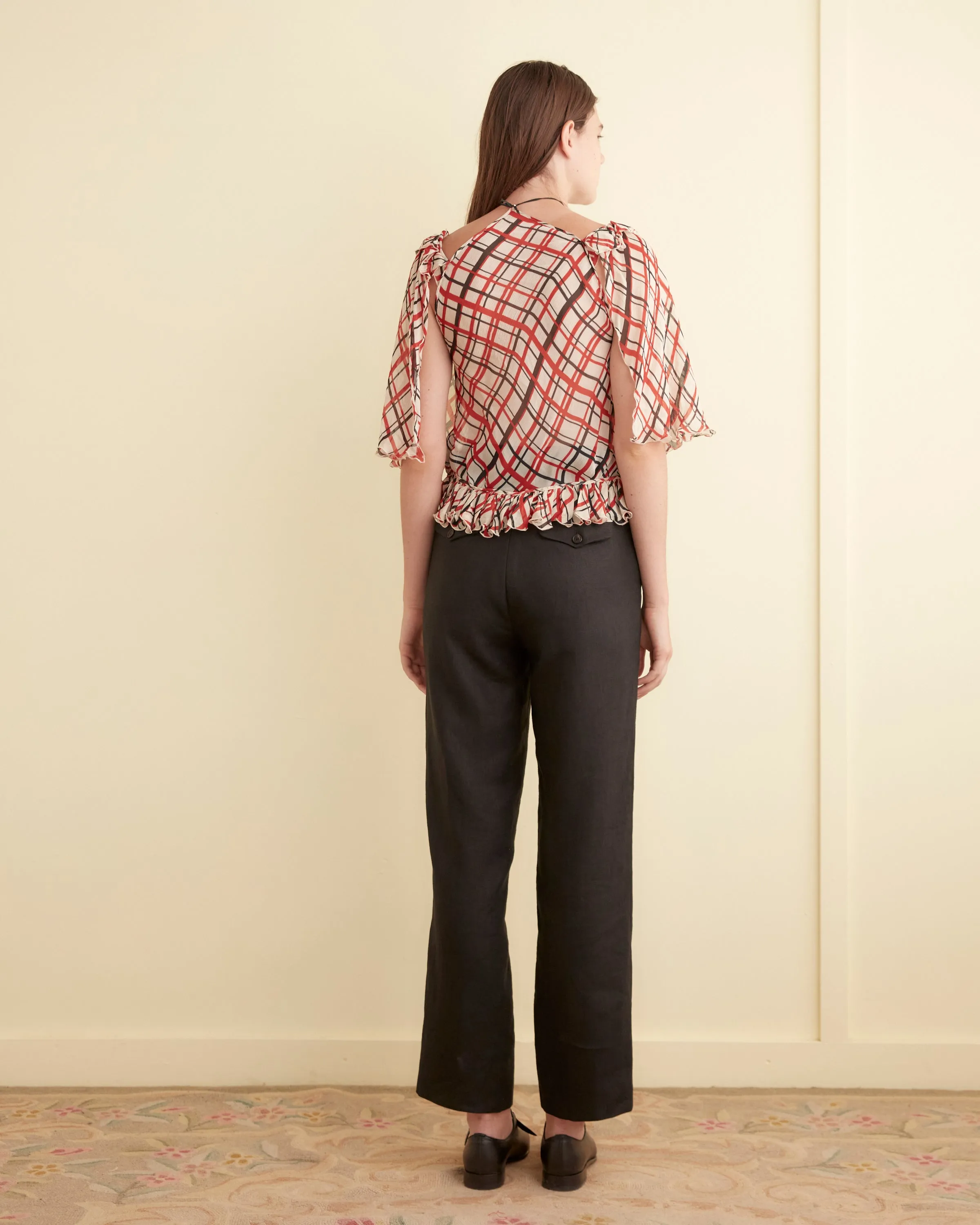 Maestro Plaid Landis Top sold by BODE product image thumbnail 3