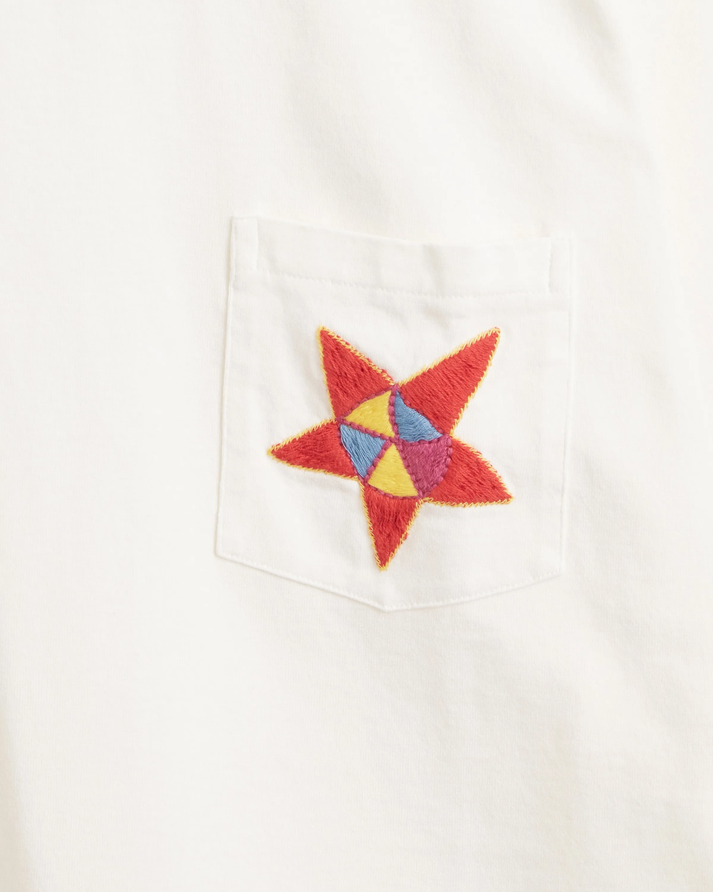 Star Pocket Tee - White sold by BODE product image thumbnail 2