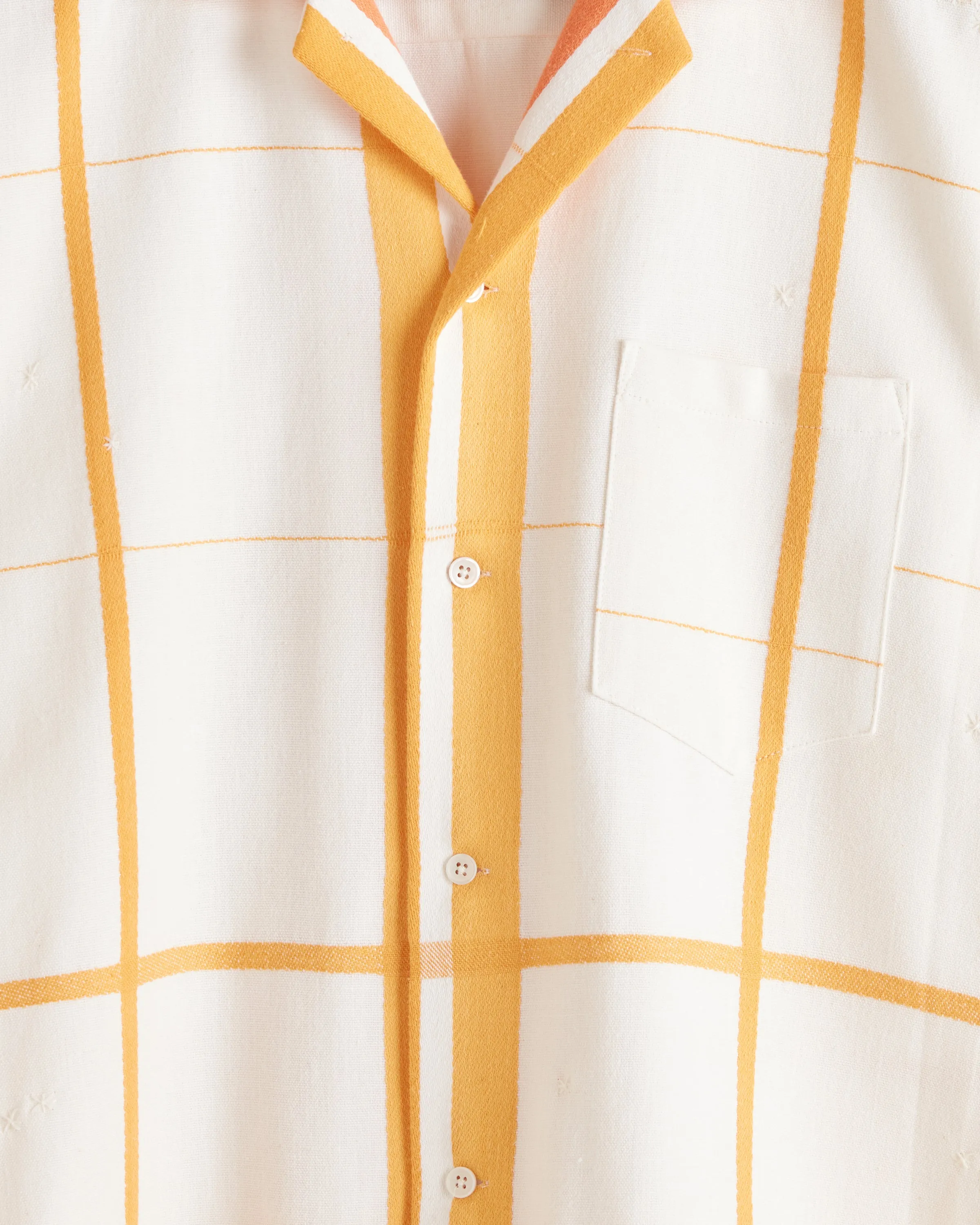 Amber Plaid Short Sleeve Shirt - L/XL sold by BODE product image thumbnail 2