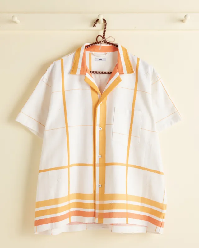 Amber Plaid Short Sleeve Shirt - L/XL sold by BODE