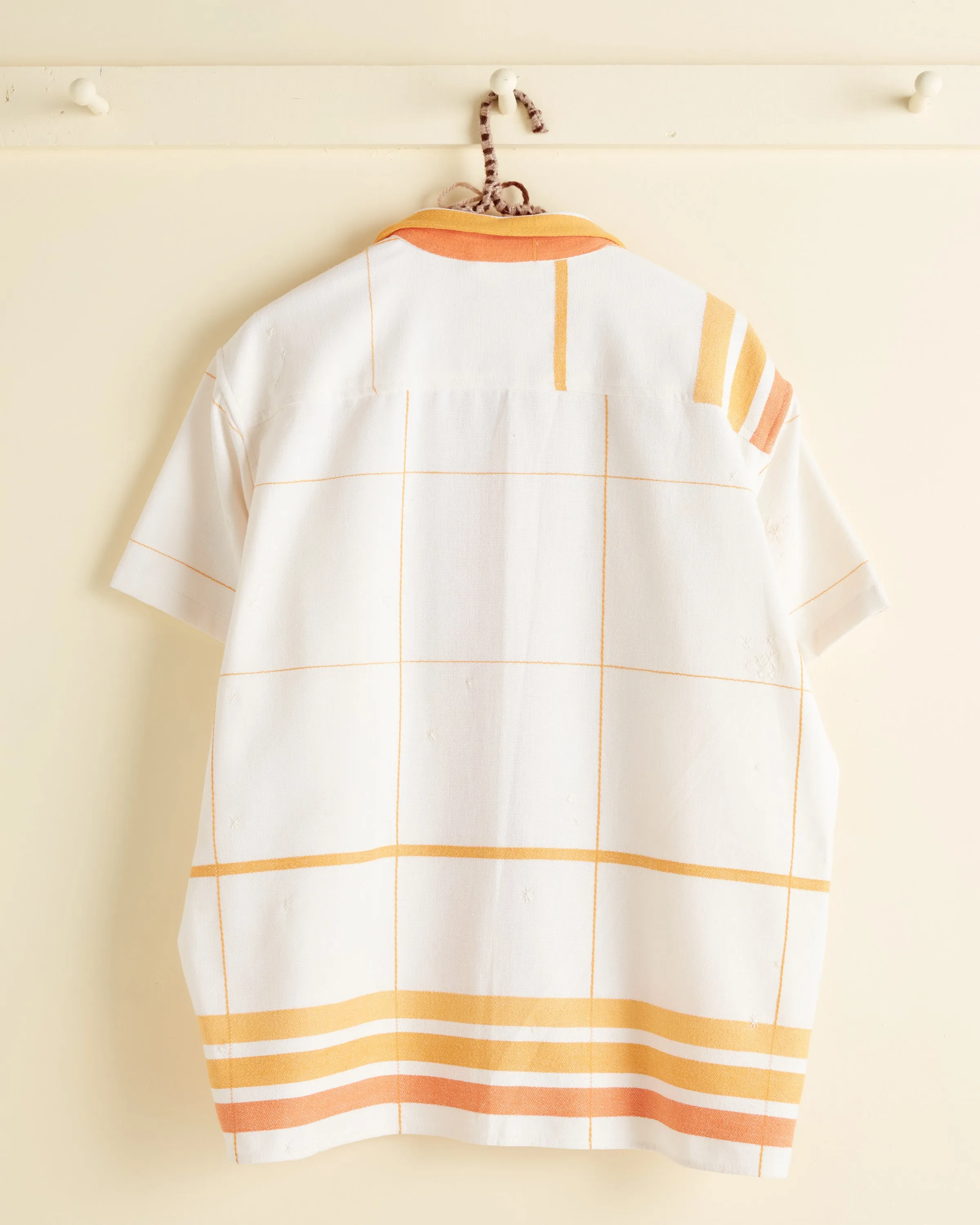 Amber Plaid Short Sleeve Shirt - L/XL sold by BODE product image thumbnail 3