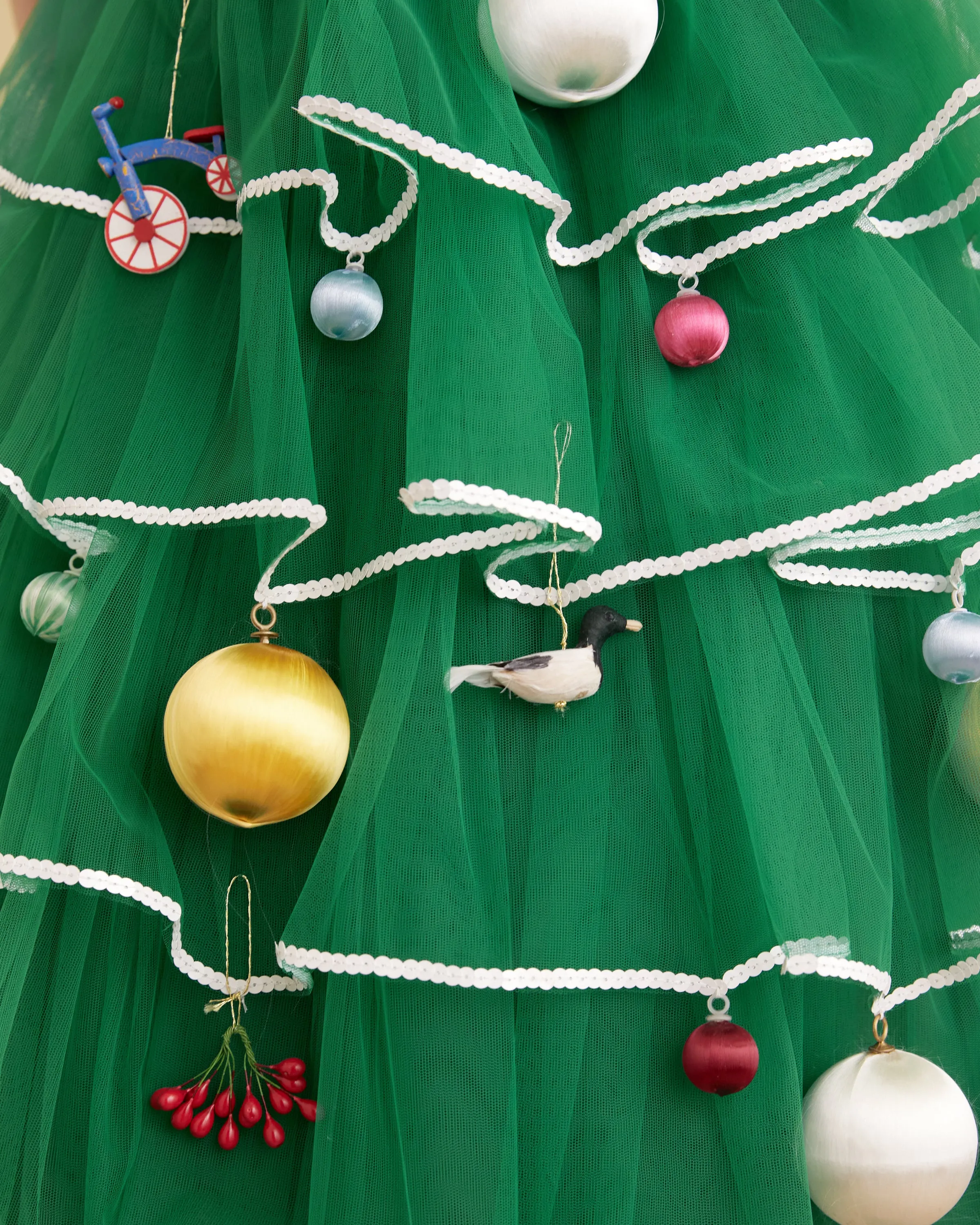 Christmas Tree Dress sold by BODE product image thumbnail 3