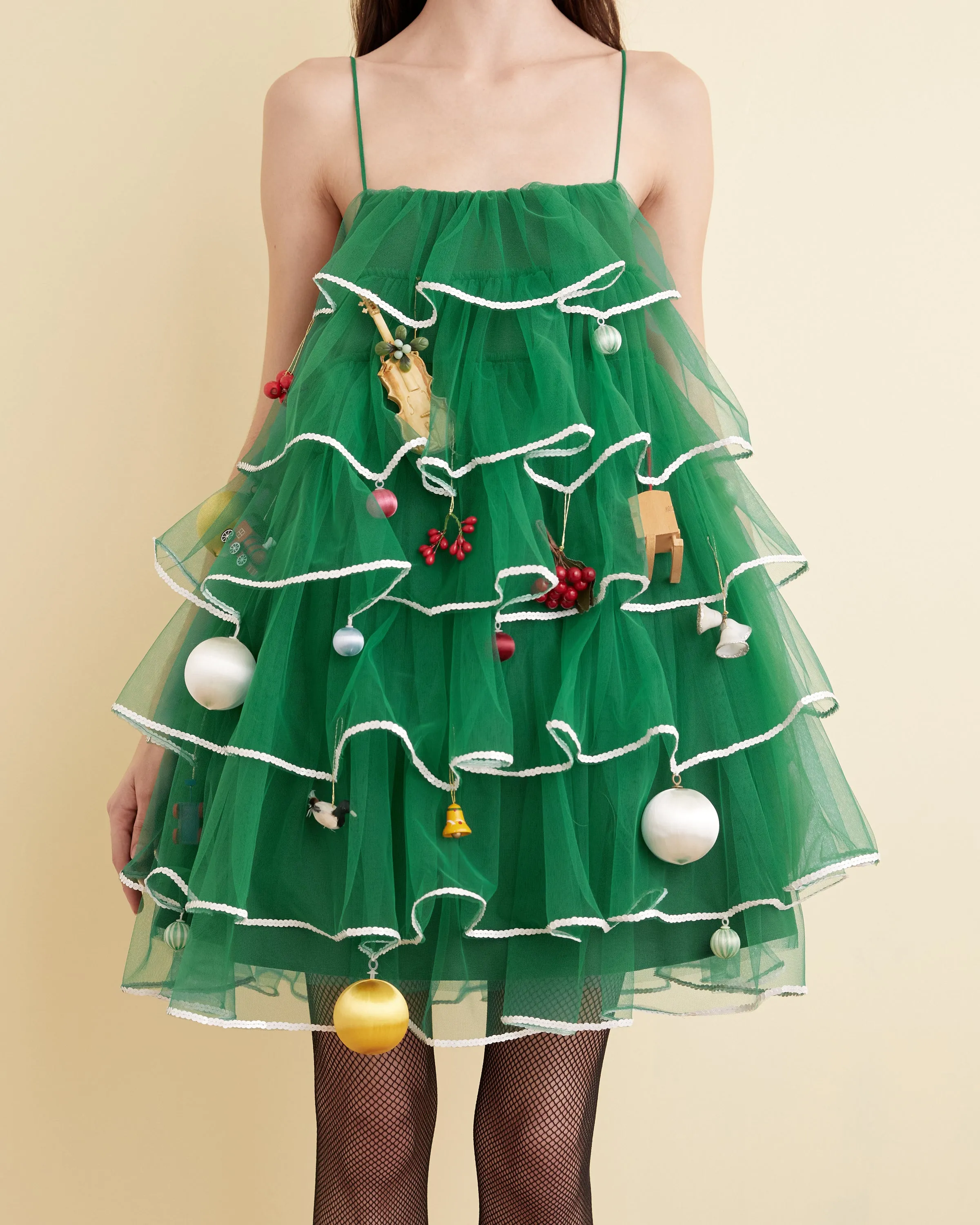Christmas Tree Dress sold by BODE product image thumbnail 2