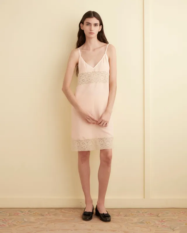 Salmon Laurel Dress - M sold by BODE